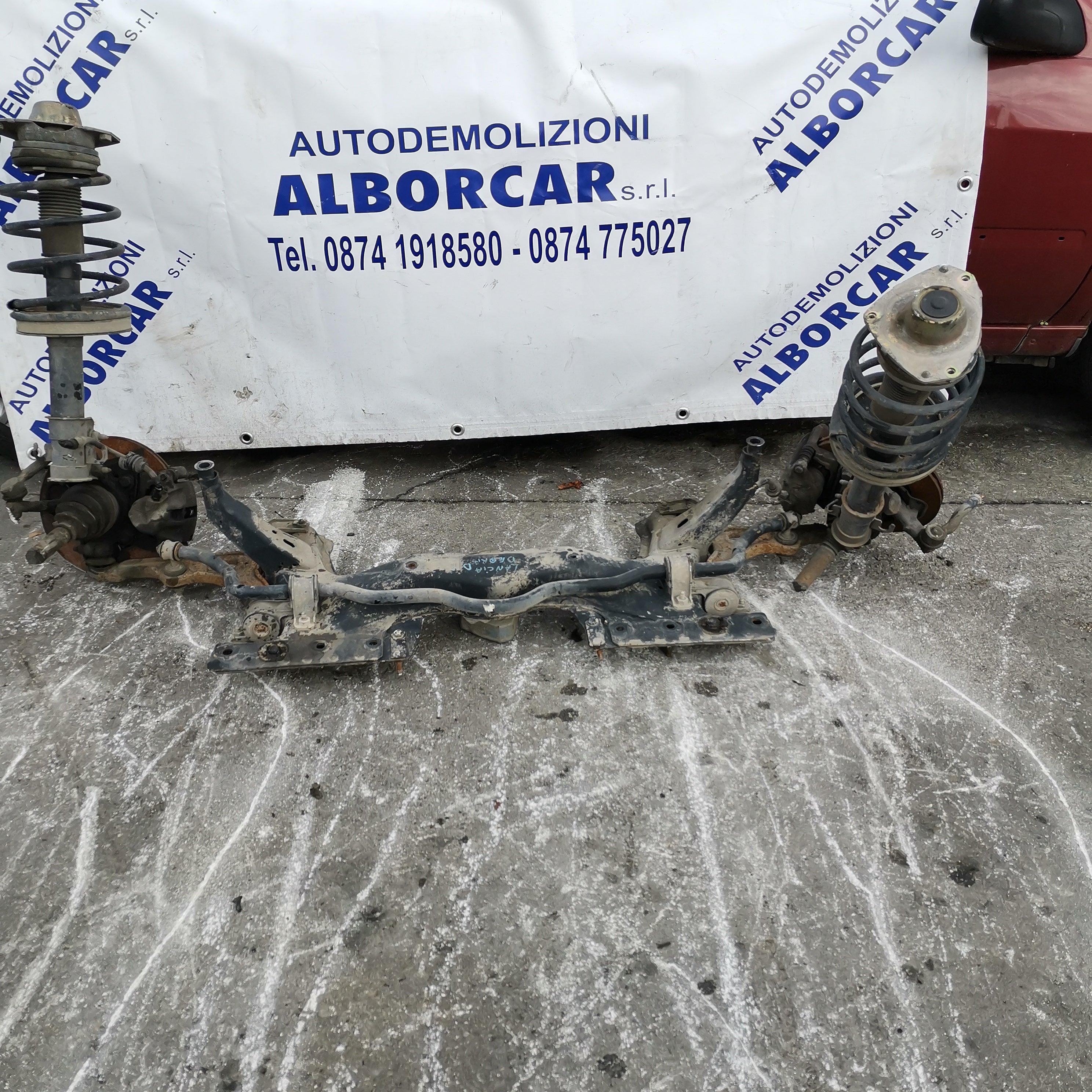 puente eje delantero Fiat Idea diésel de 2003/2012