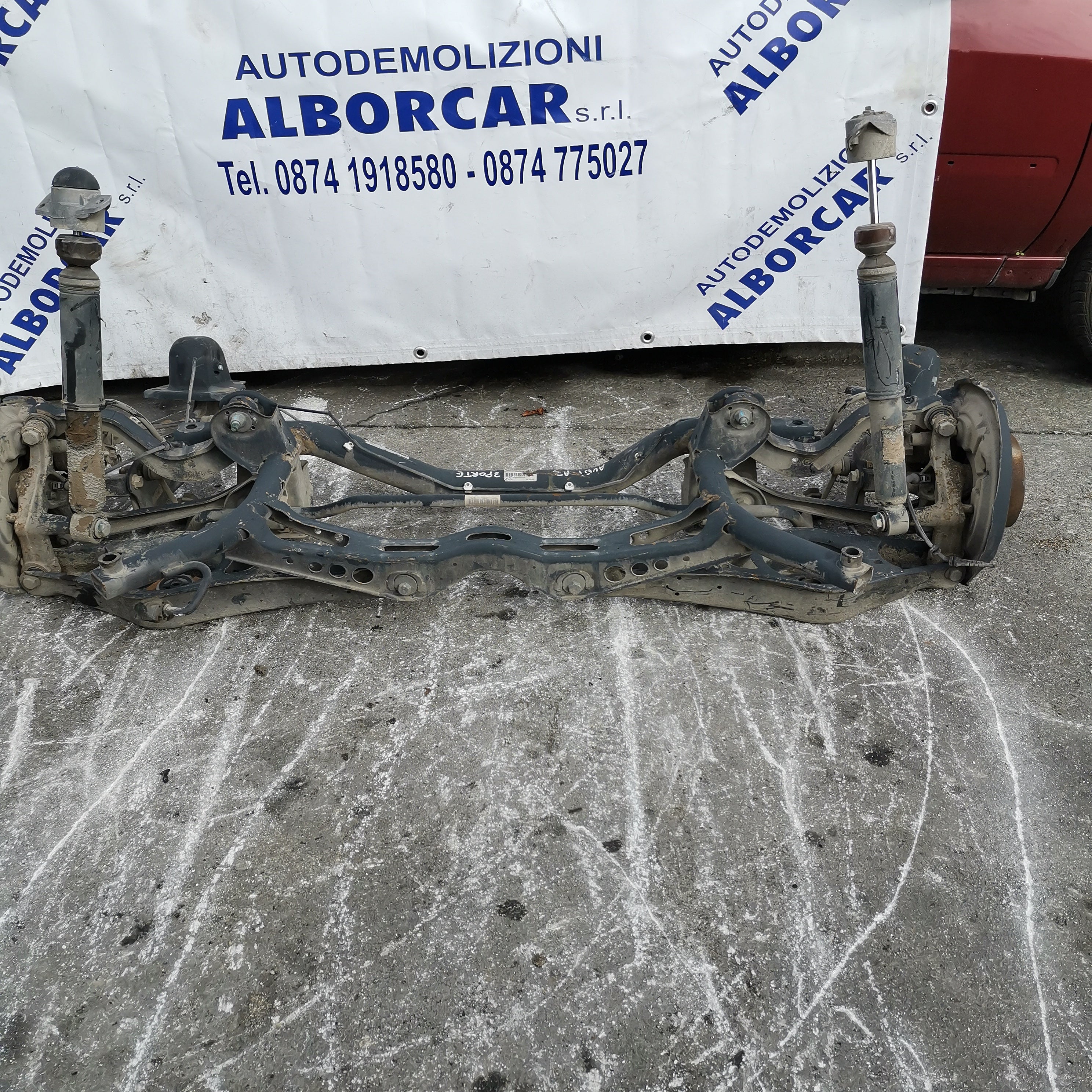 ponte assale posteriore audi A3 tre porte 2.0 tdi anno 2004