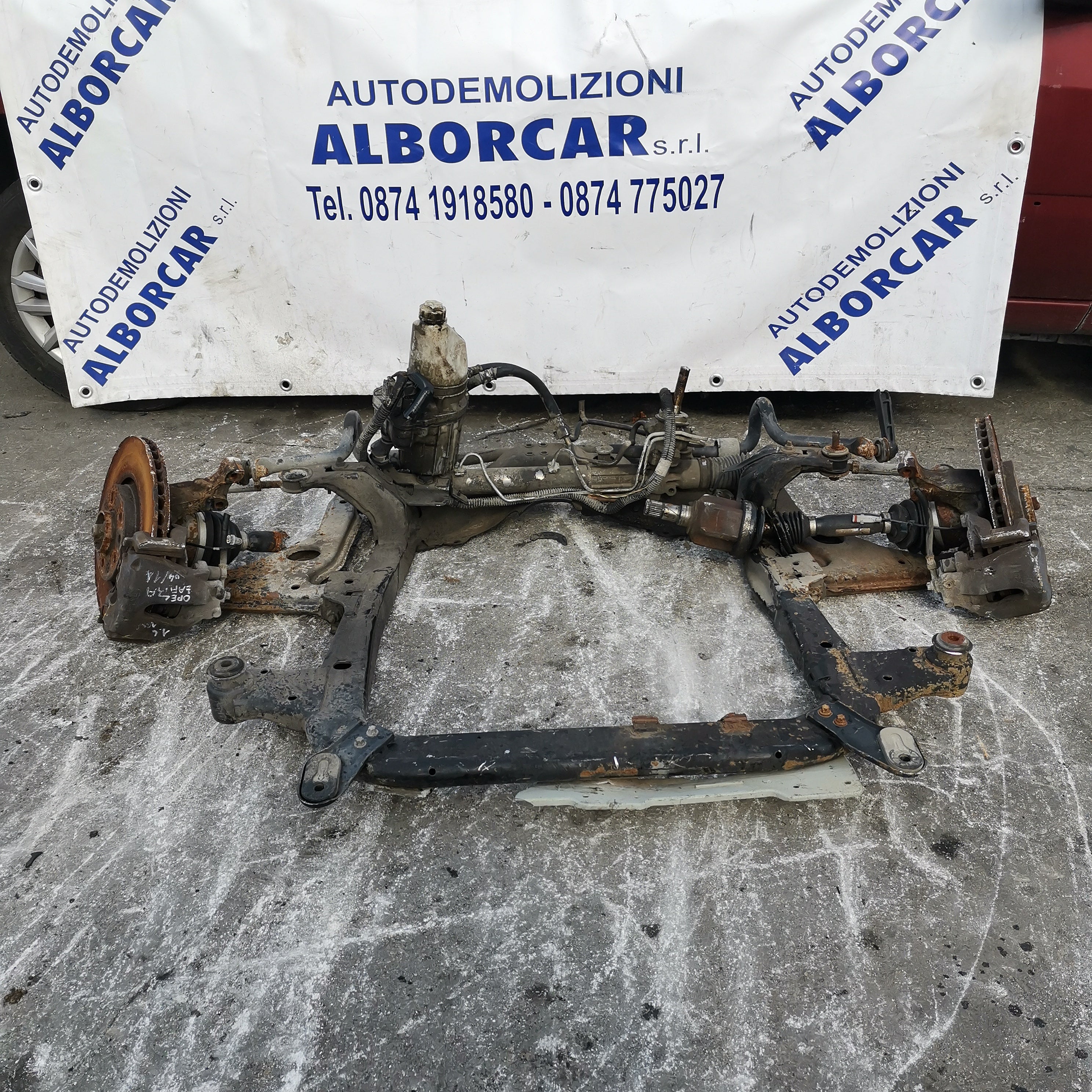 puente eje delantero Opel Zafira 1.6 16v año 2004/2014