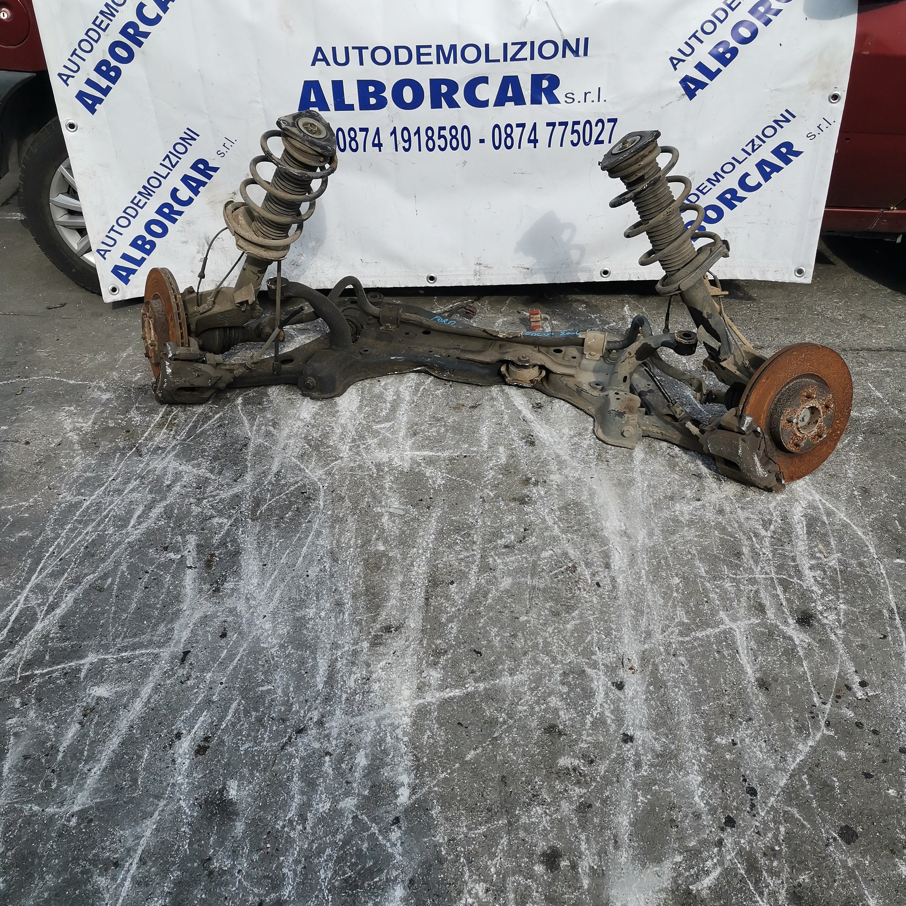 ponte assale anteriore ford focus anno 2006