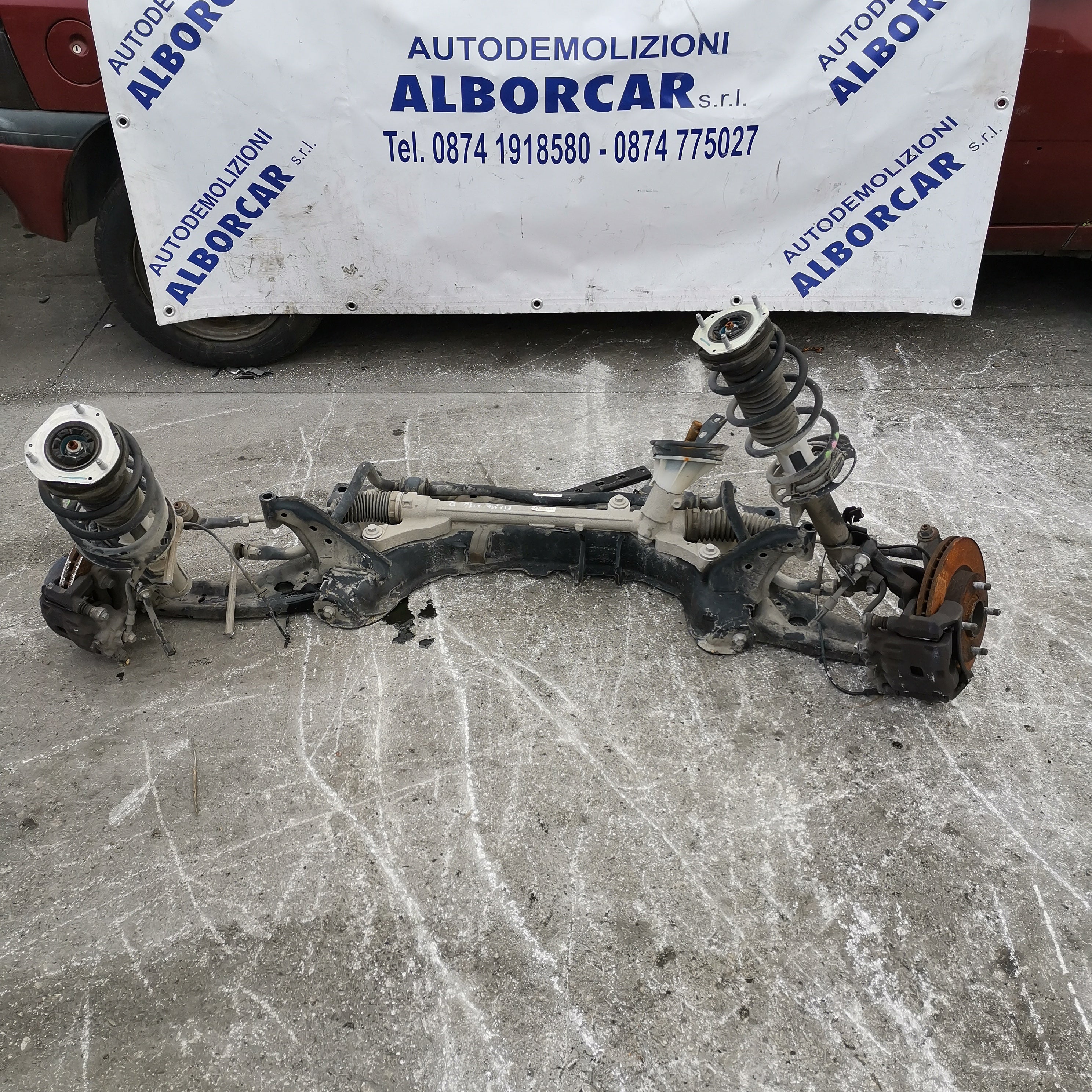 eje delantero Ford Fiesta año 2014