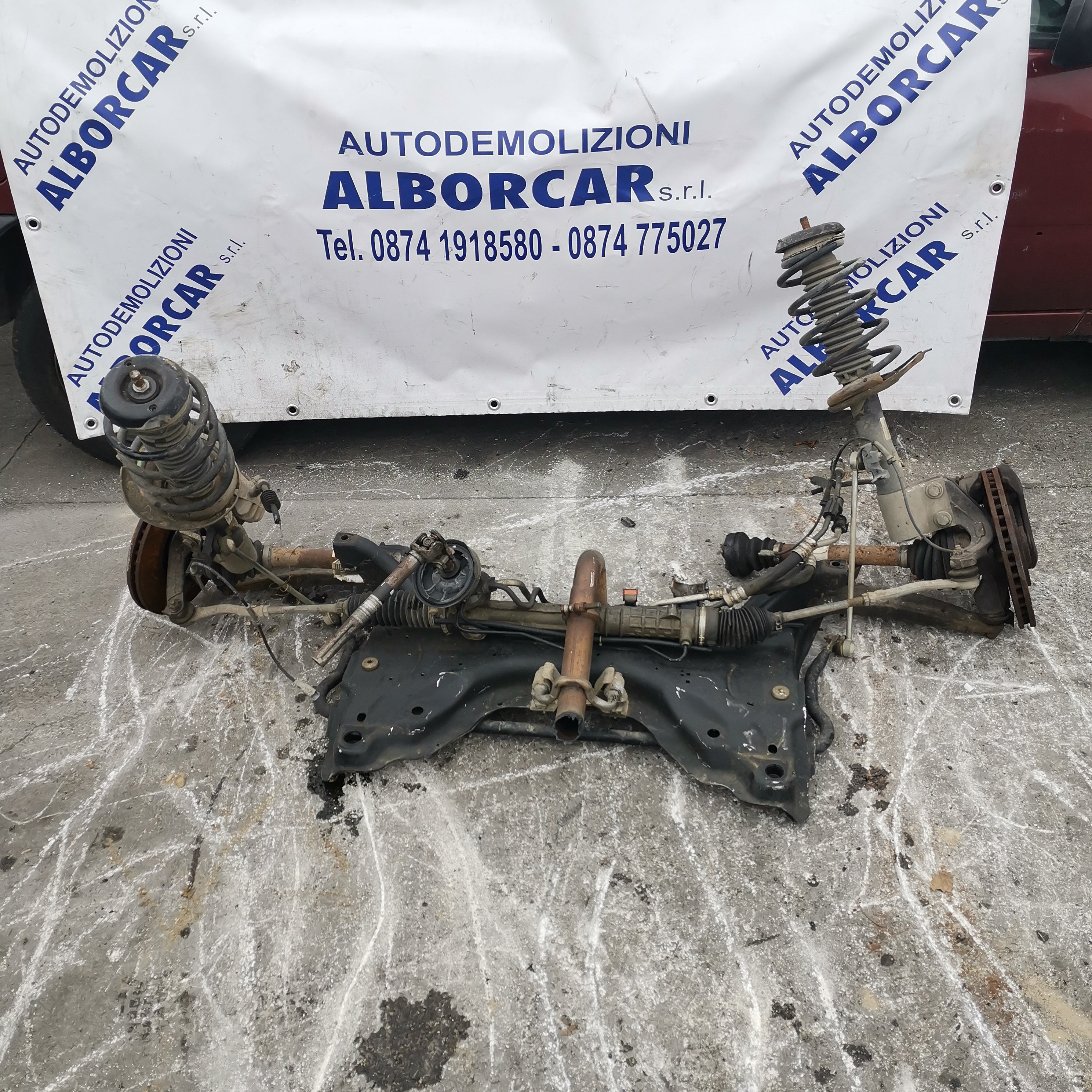 ponte assale citroen C4 1.6 hdi anno 2004/2010