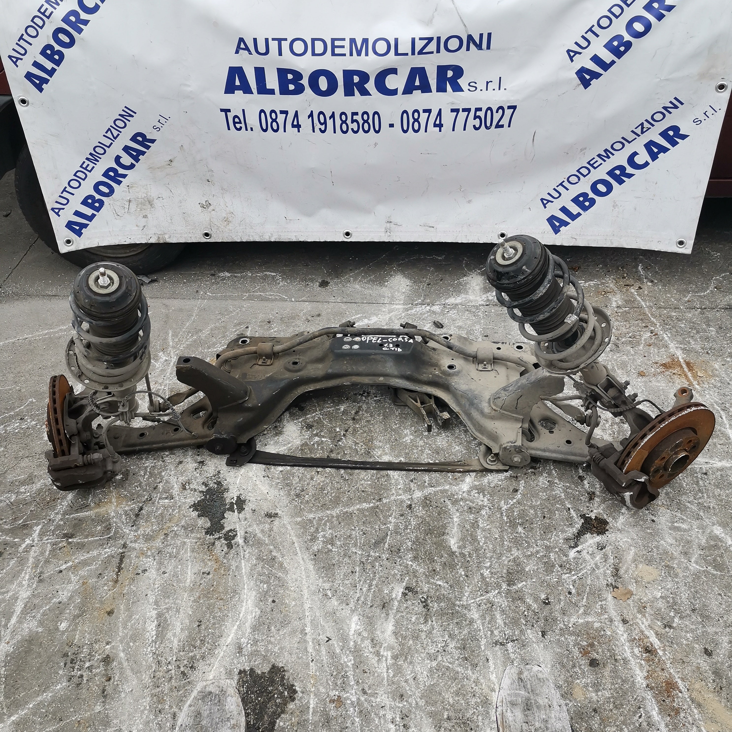 puente eje trasero Opel Corsa 1.3 año 2004/2014