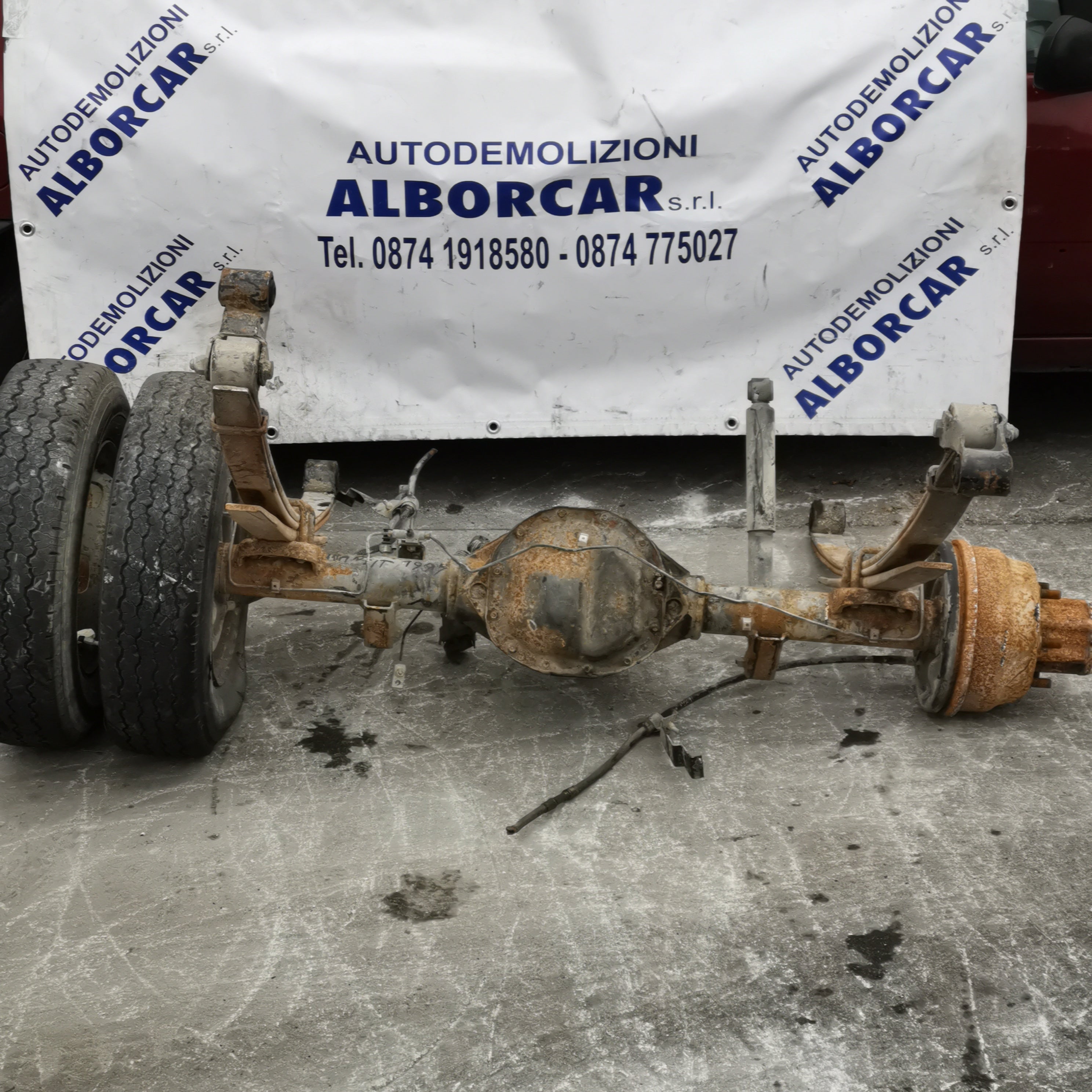ponte assale posteriore ford transit anno 1997 (non compresi gomme e cerchi)