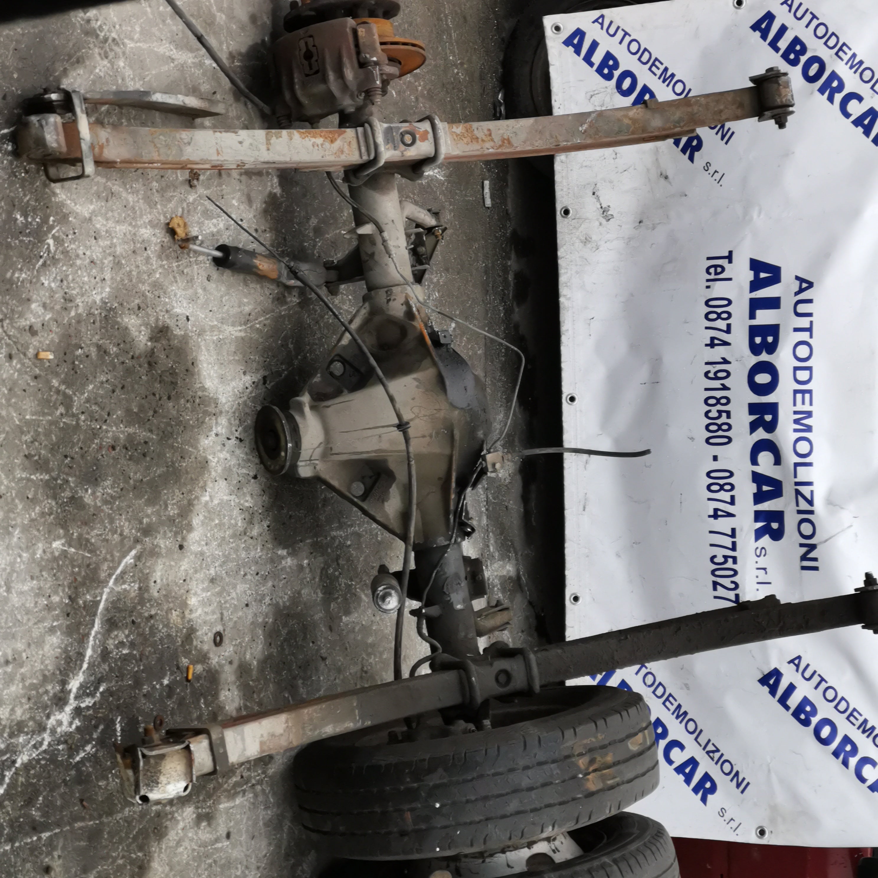 rear axle Renault Mascott year 2002