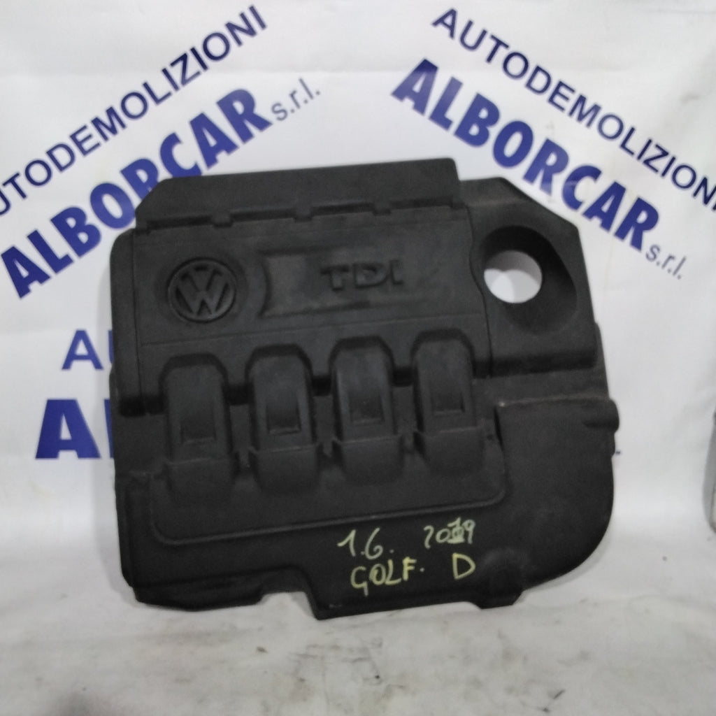 Copri motore volkswagen golf 7 1.6 diesel anno 2017