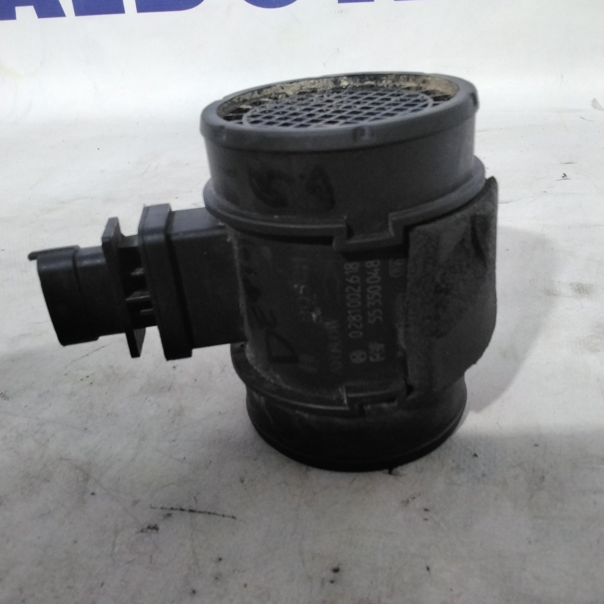 Air flow meter Fiat Grande Punto / Idea 1.9 MTJ year 2007 code: 55350048