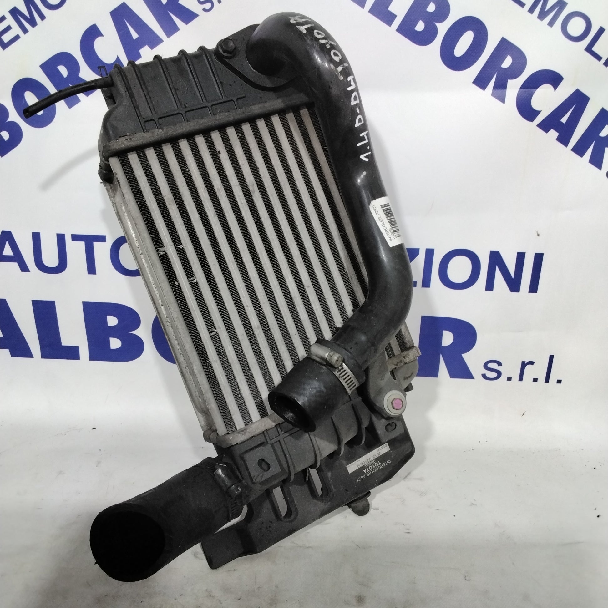 Radiatore intercooler toyota yaris 1.4 D-4Danno 2006 codice:JD1270000620