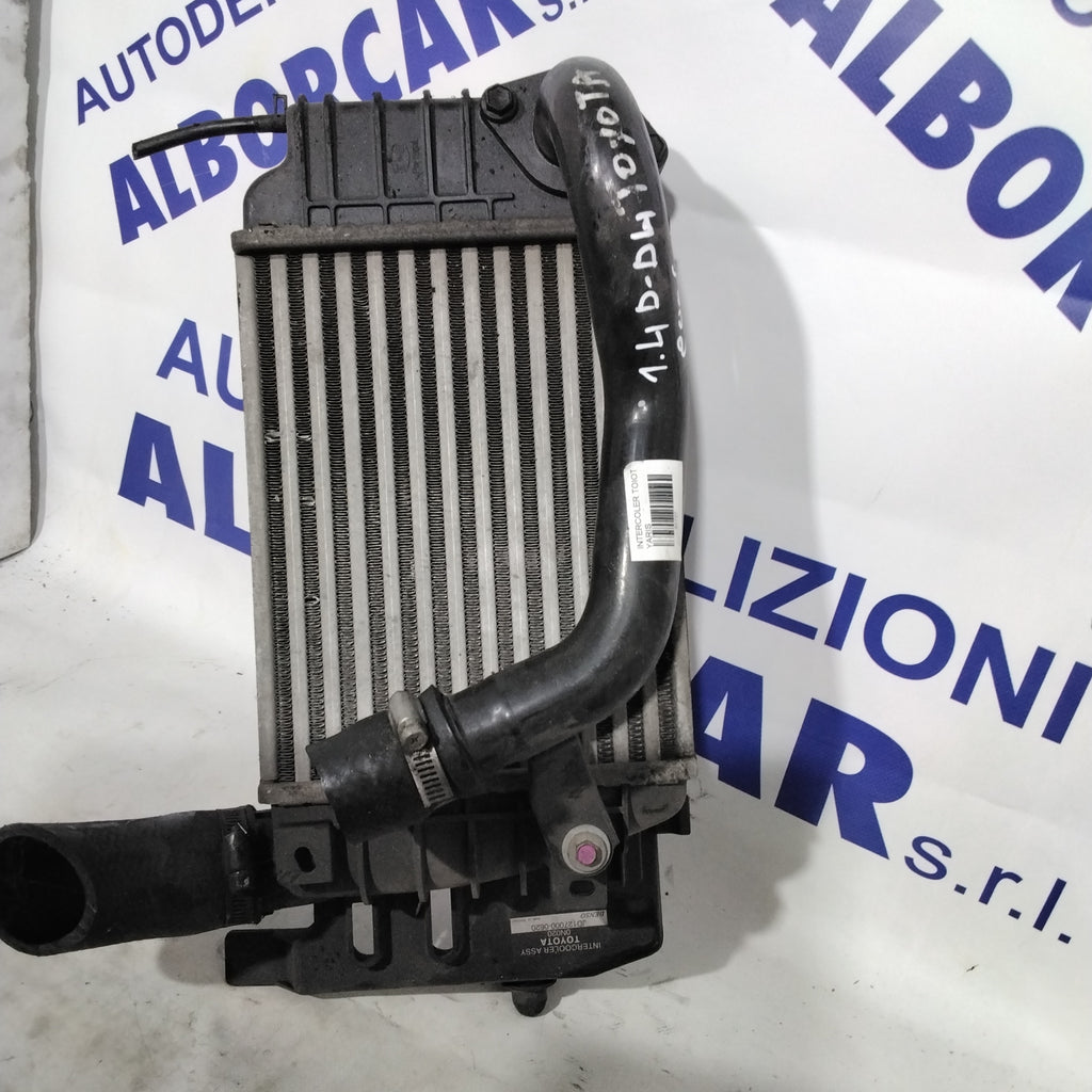Radiatore intercooler toyota yaris 1.4 D-4Danno 2006 codice:JD1270000620