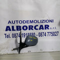 Left manual exterior rearview mirror fiat bravo year 1999/2005 color gray, black (sf8p1)