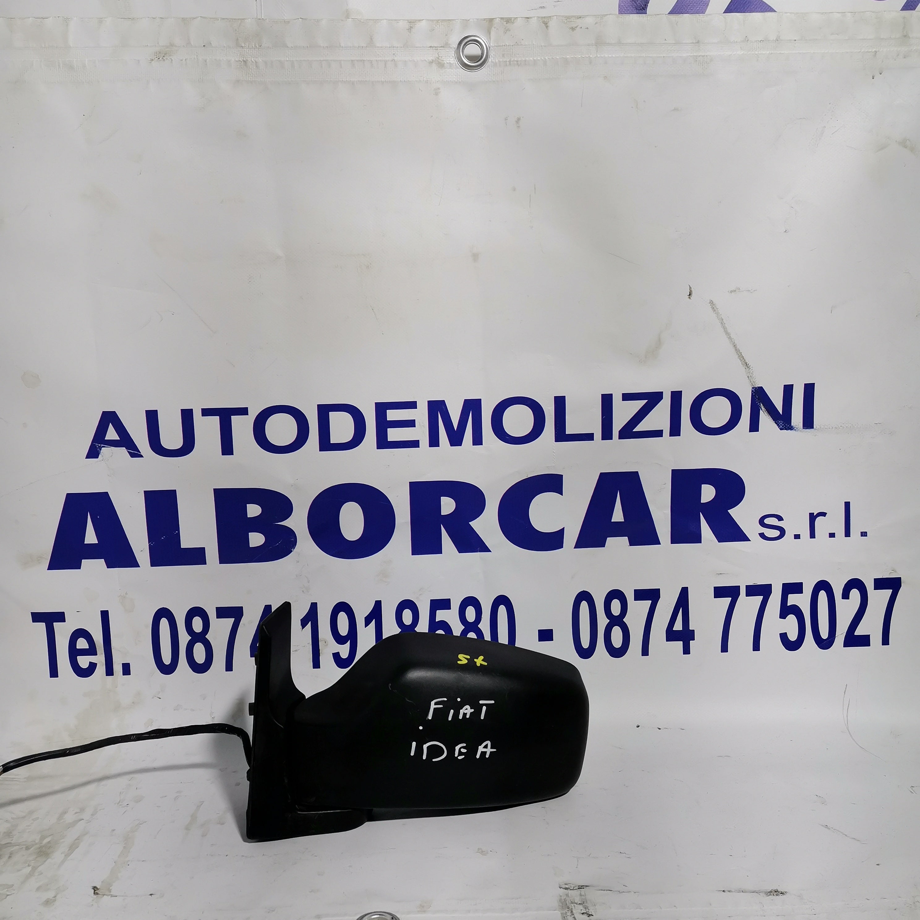 specchietto retrovisore esterno sinistro elettrico fiat idea anno 2003/2012