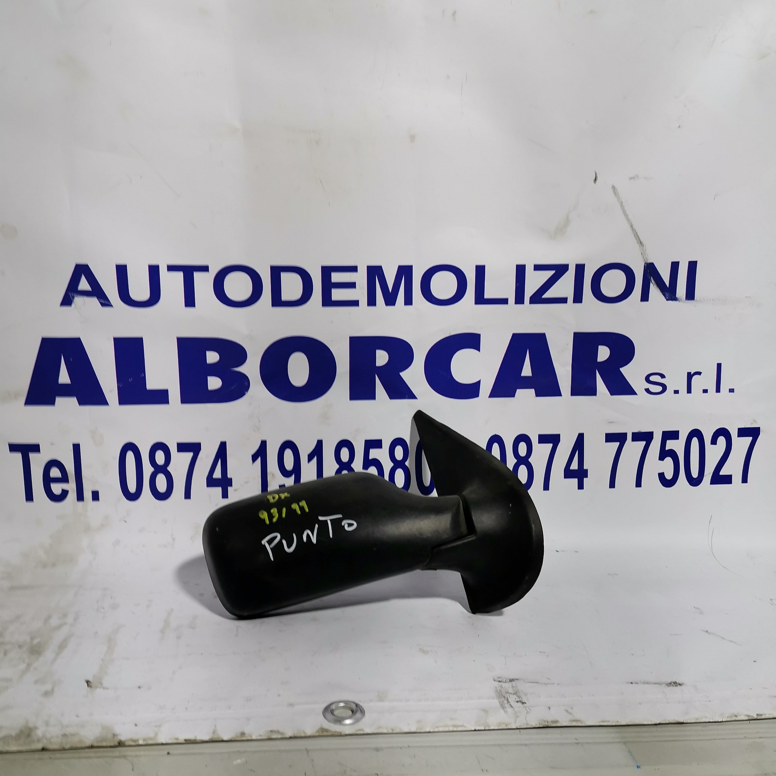 specchietto retrovisore esterno destro manuale fiat punto anno 1993/1999