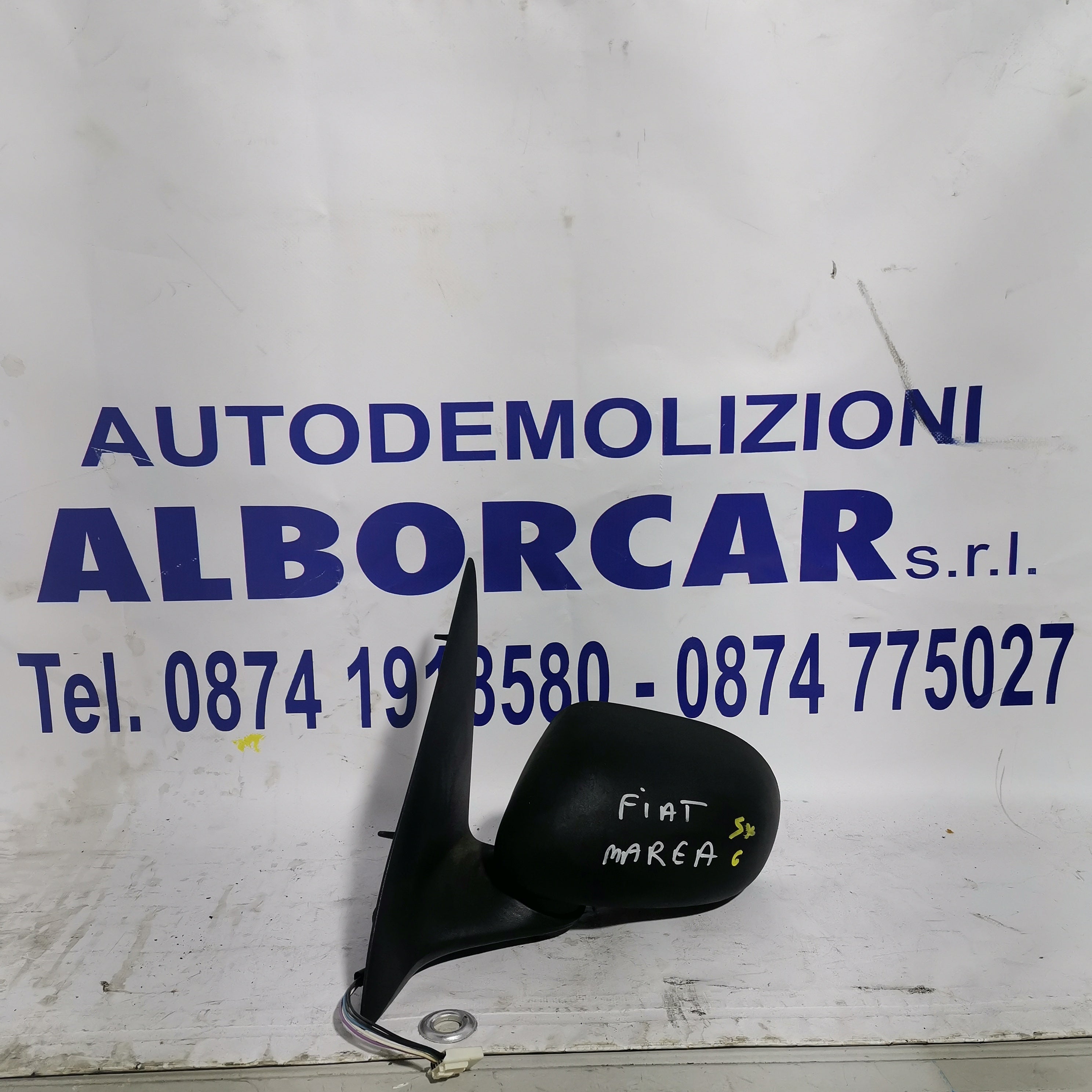 specchietto retrovisore esterno sinistro elettrico fiat marea anno 1996-2003 (sf8p1)