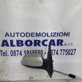 Ford Focus 1993-2004 right manual/electric exterior mirror, gray, blue (sf8p2)