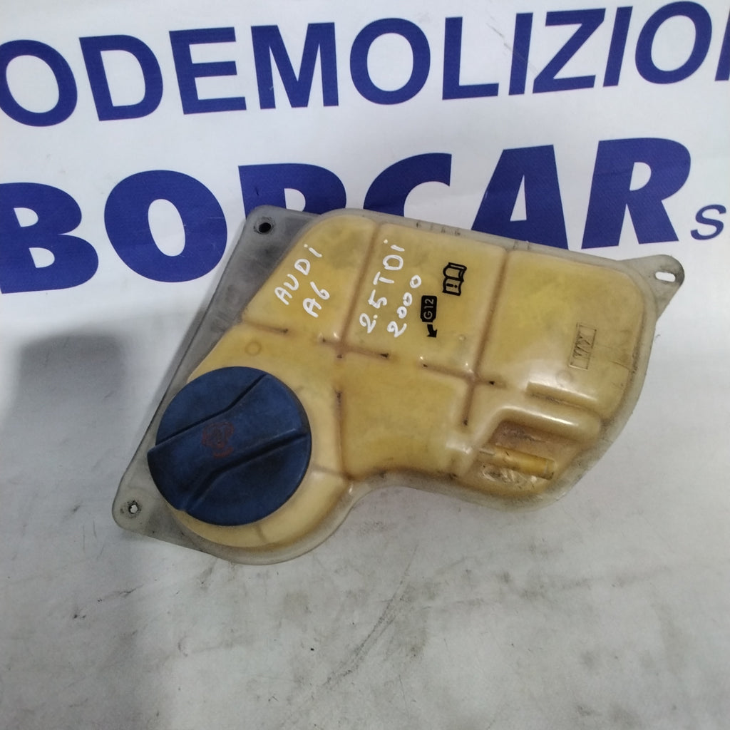 Audi A6 2.5 TDI radiator coolant reservoir, year 2000, part number: 4B0121403