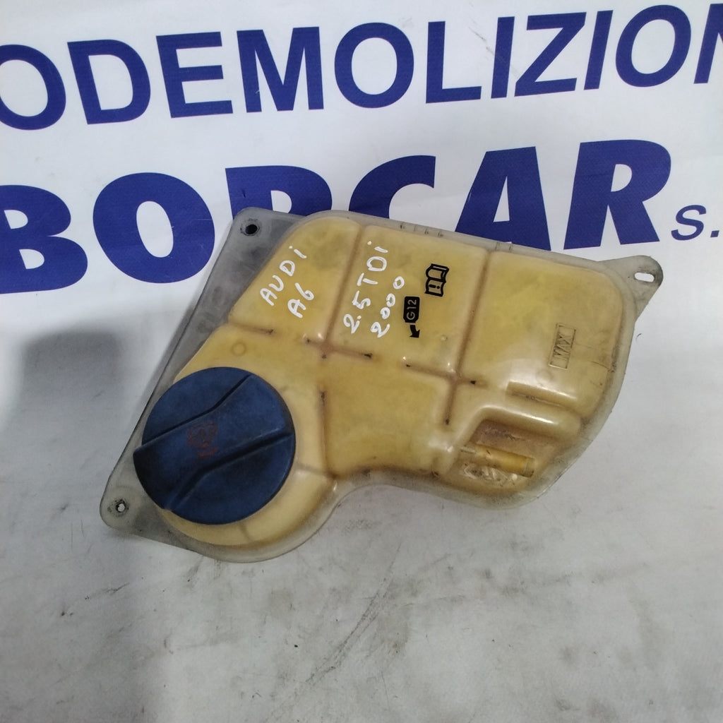 Audi A6 2.5 TDI radiator coolant reservoir, year 2000, part number: 4B0121403