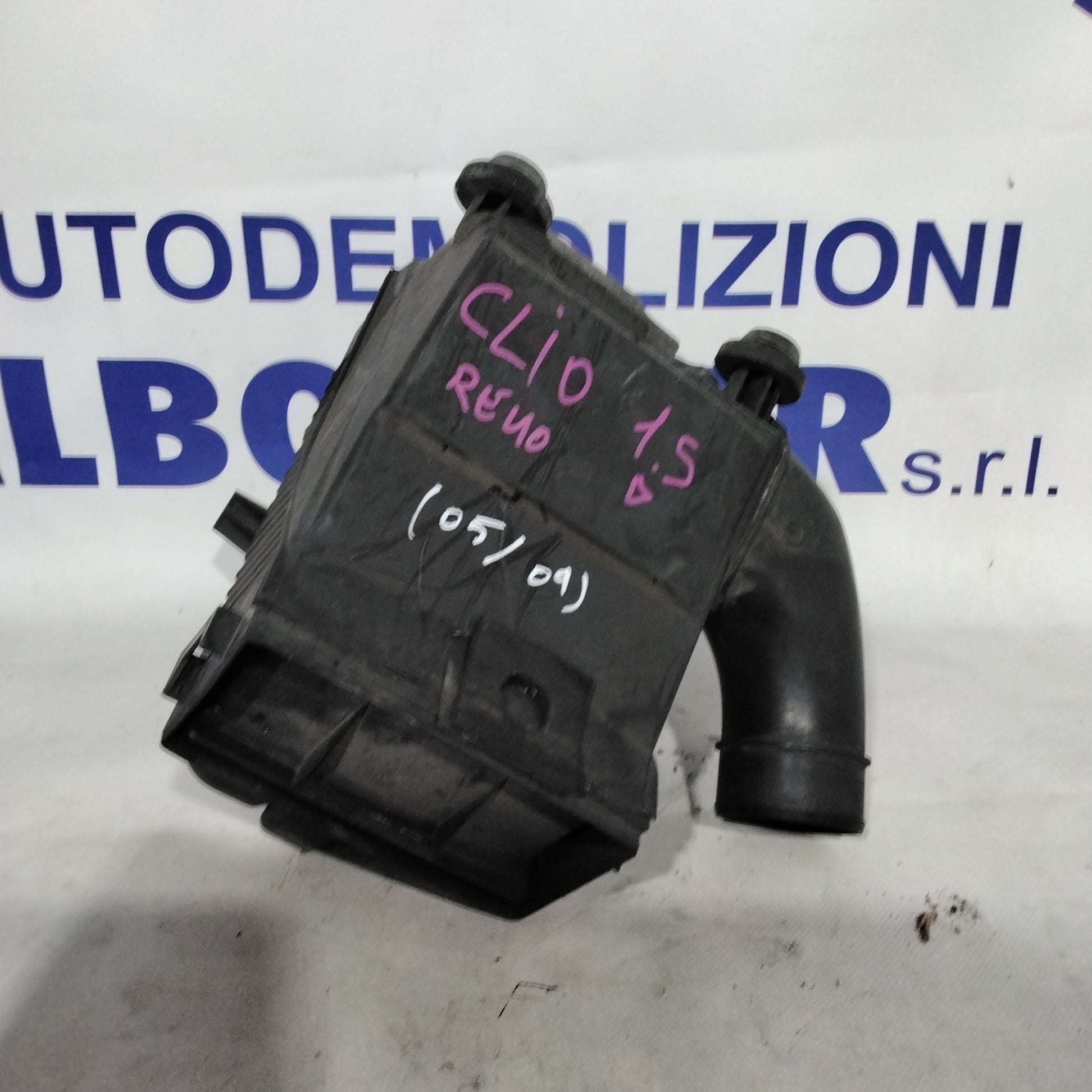 Porta filtro d'aria renault clio 1.5 dci anno 2005/2009 codice:8200366976