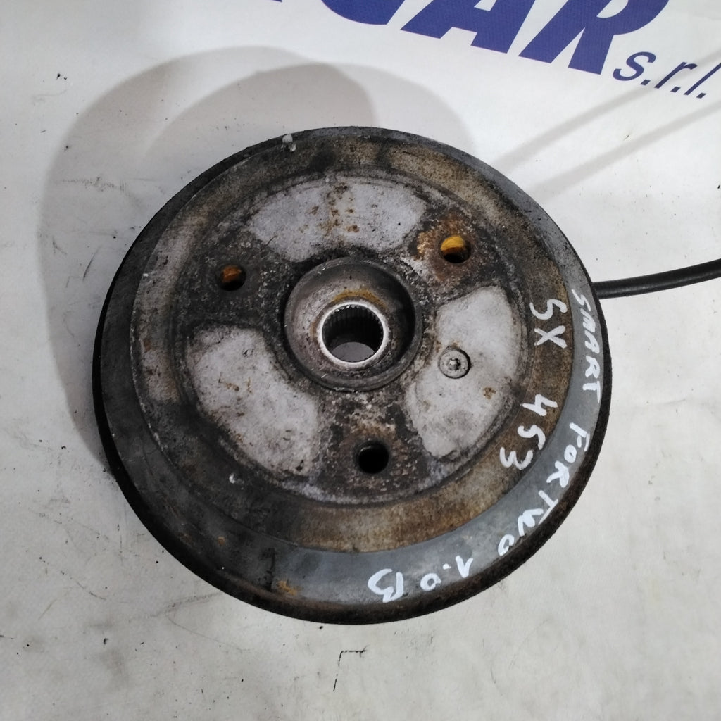 Mozzo posteriore sinistro smart fortwo 453 1.0 benzina anno 2007