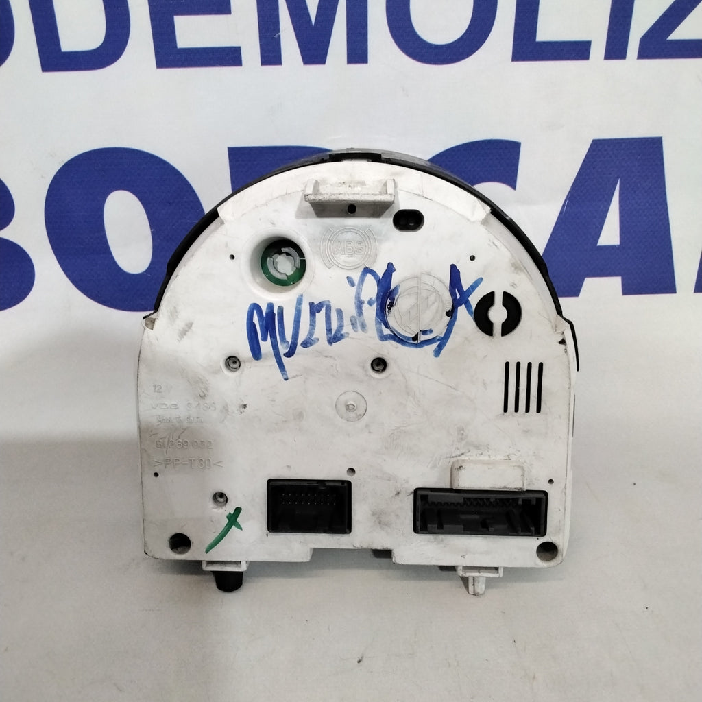 Cuadro de instrumentos cuentakilómetros Fiat Multipla 1.9 JTD año