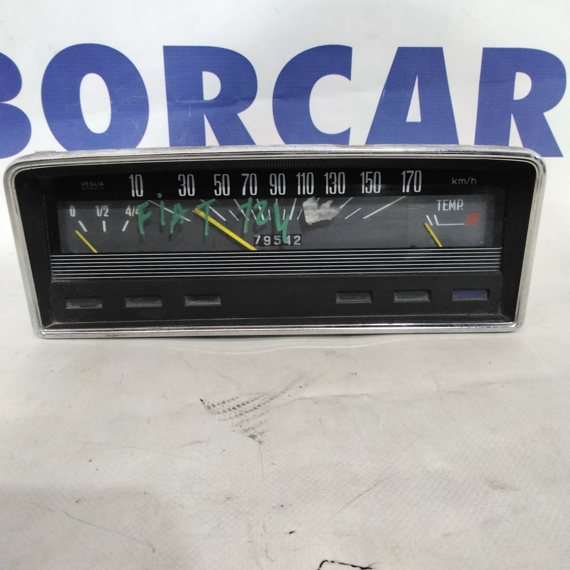 Strumento /contachilometri fiat 124 anno 1972 codice 6014451