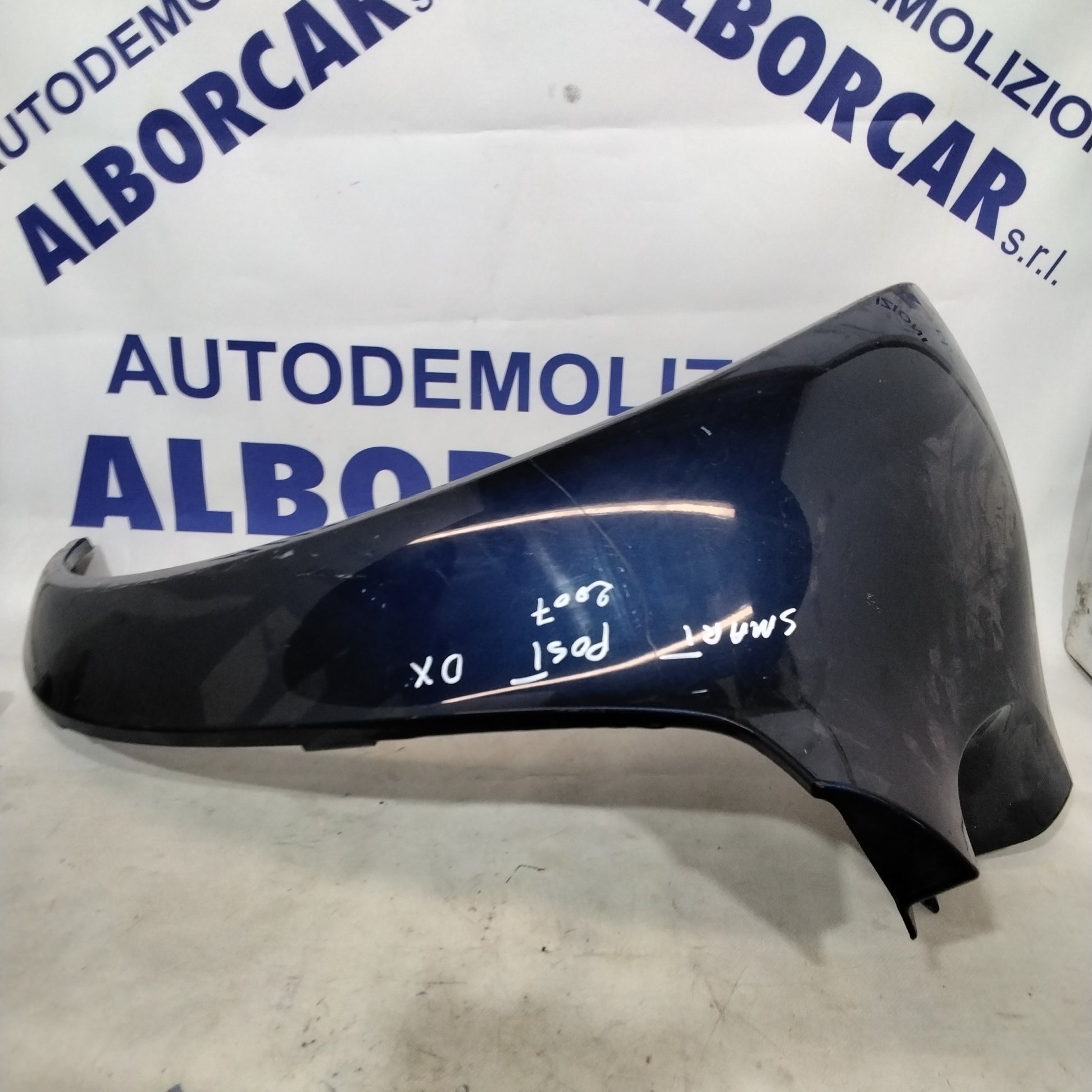 parafango fianchetto posteriore destro smart fortwo anno 2007 codice:0005589