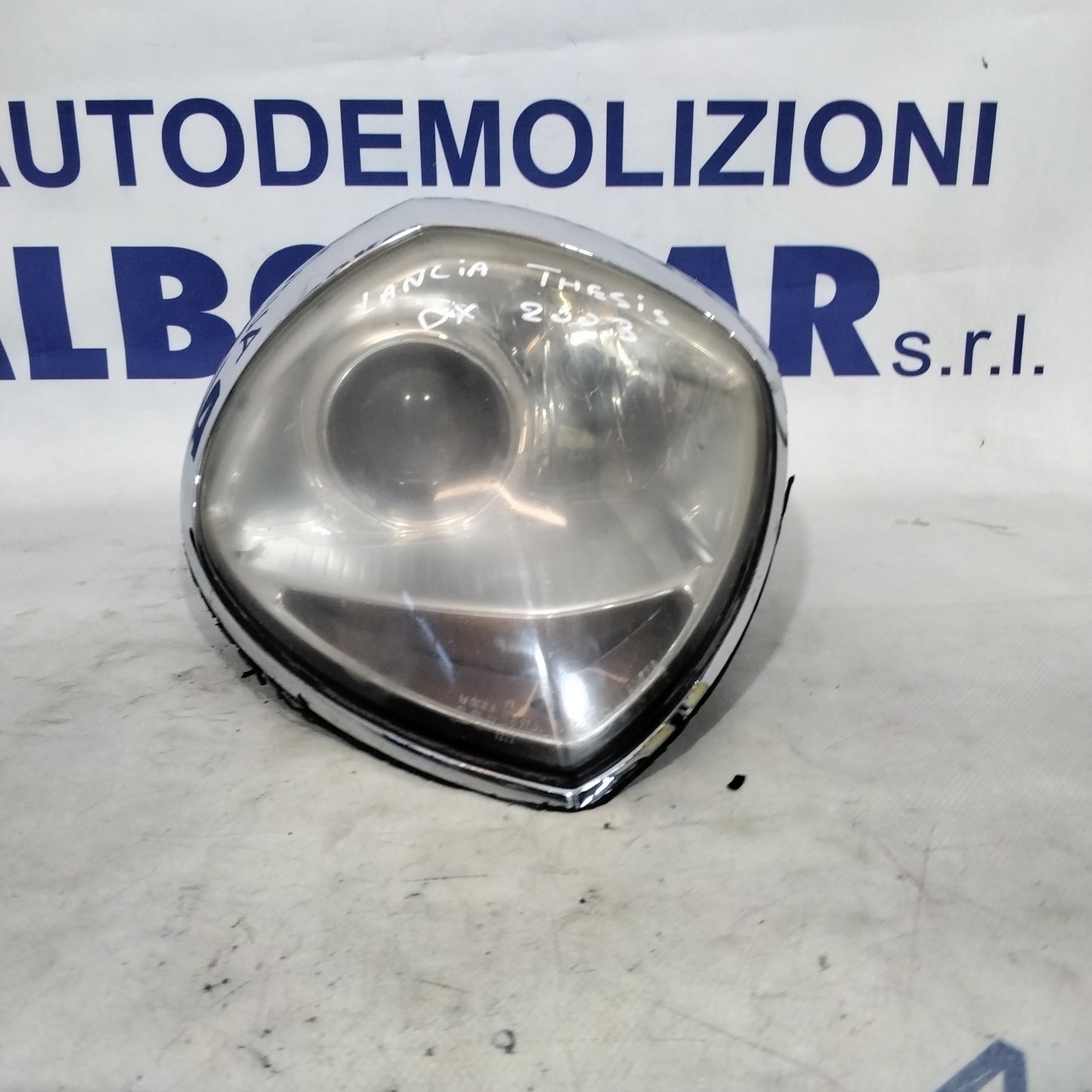 Faro fanale anteriore lancia thesis destro anno 2003 codice:15492600( sf8p1)