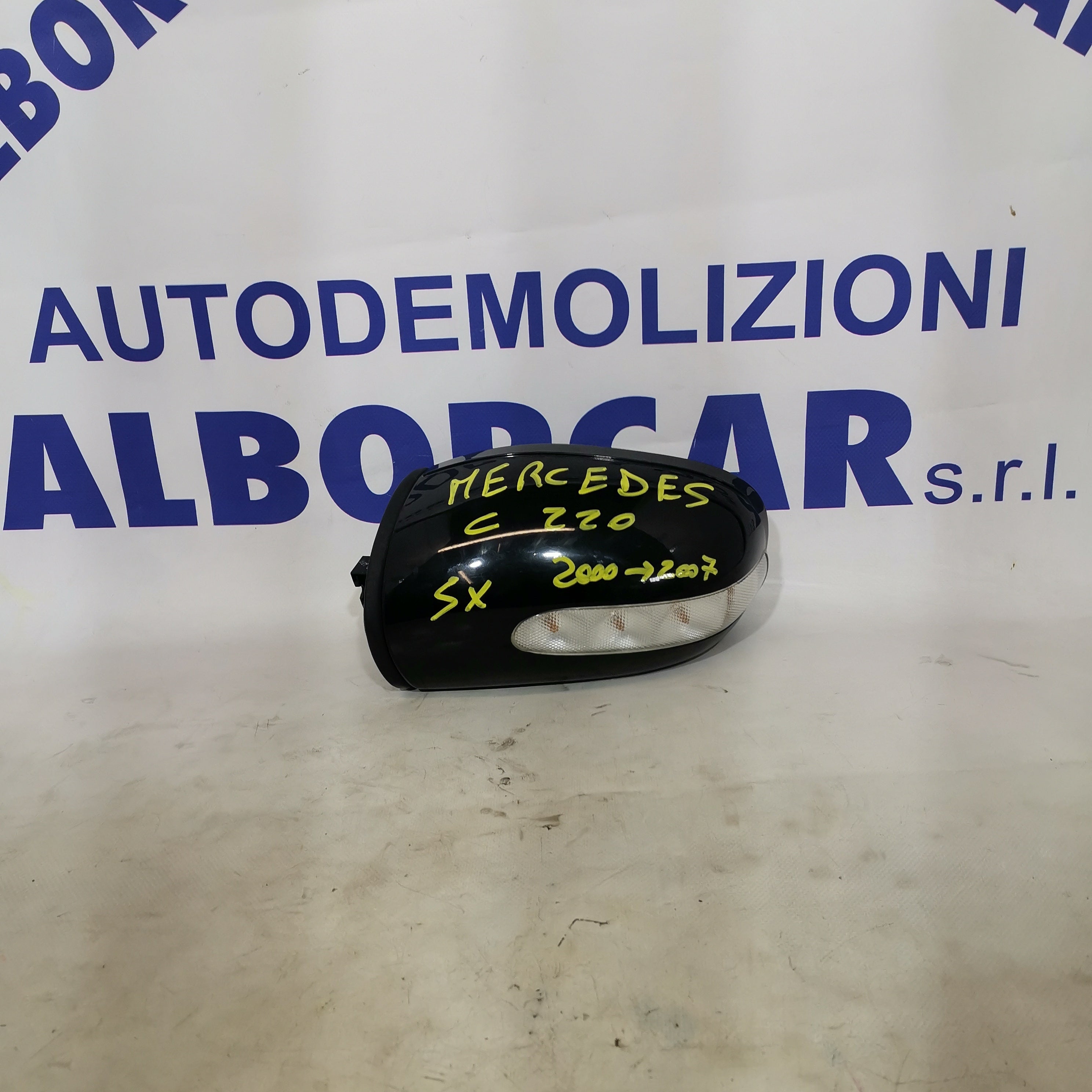 electric left exterior rearview mirror Mercedes C-Class 220 year 2000-2007 (sf8p2)