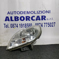 fanale faro renault kangoo anteriore sinistro anno 1997/2008 codice 8200236590