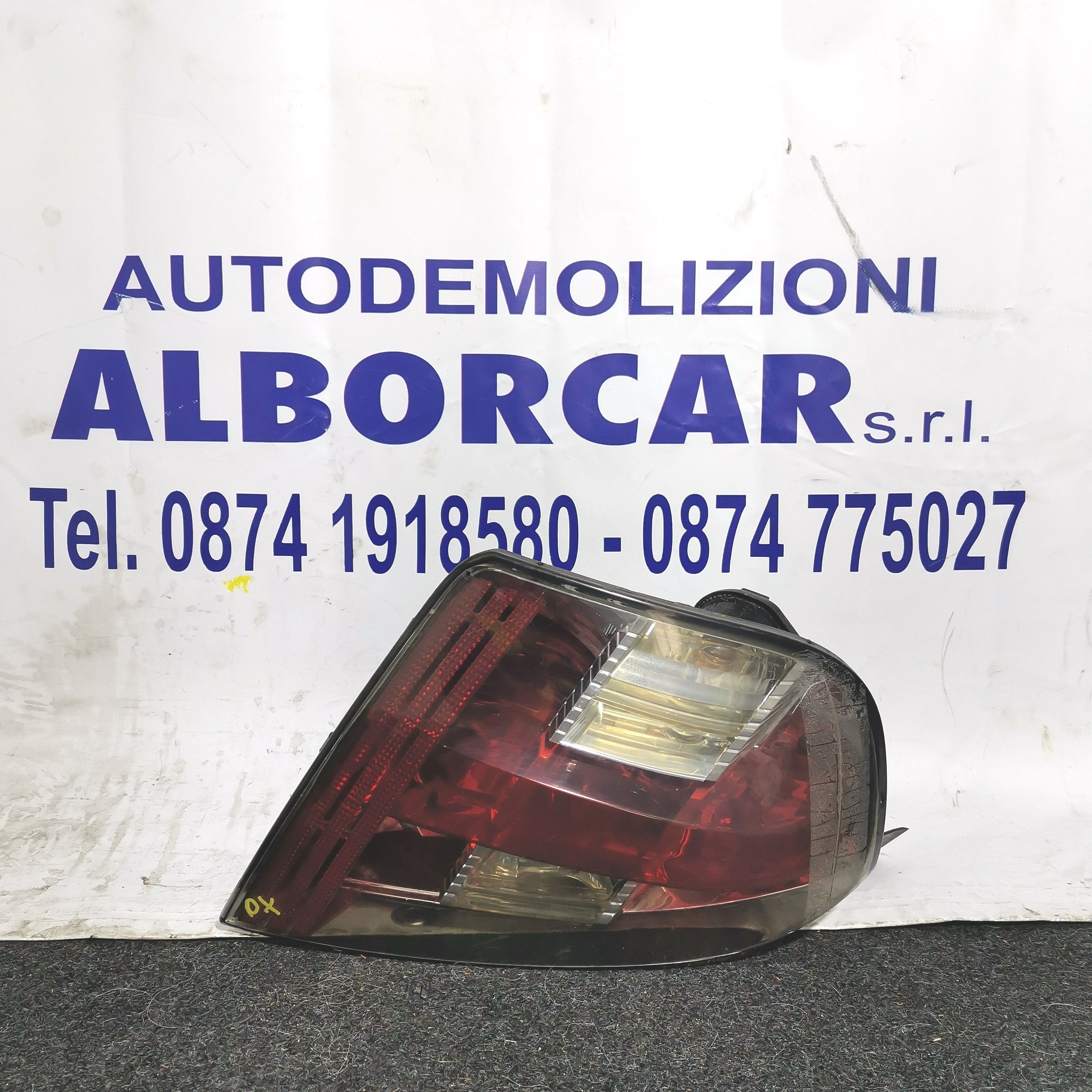 Right rear tail light Fiat Stilo three-door year 2001-2009 (sf9p3)