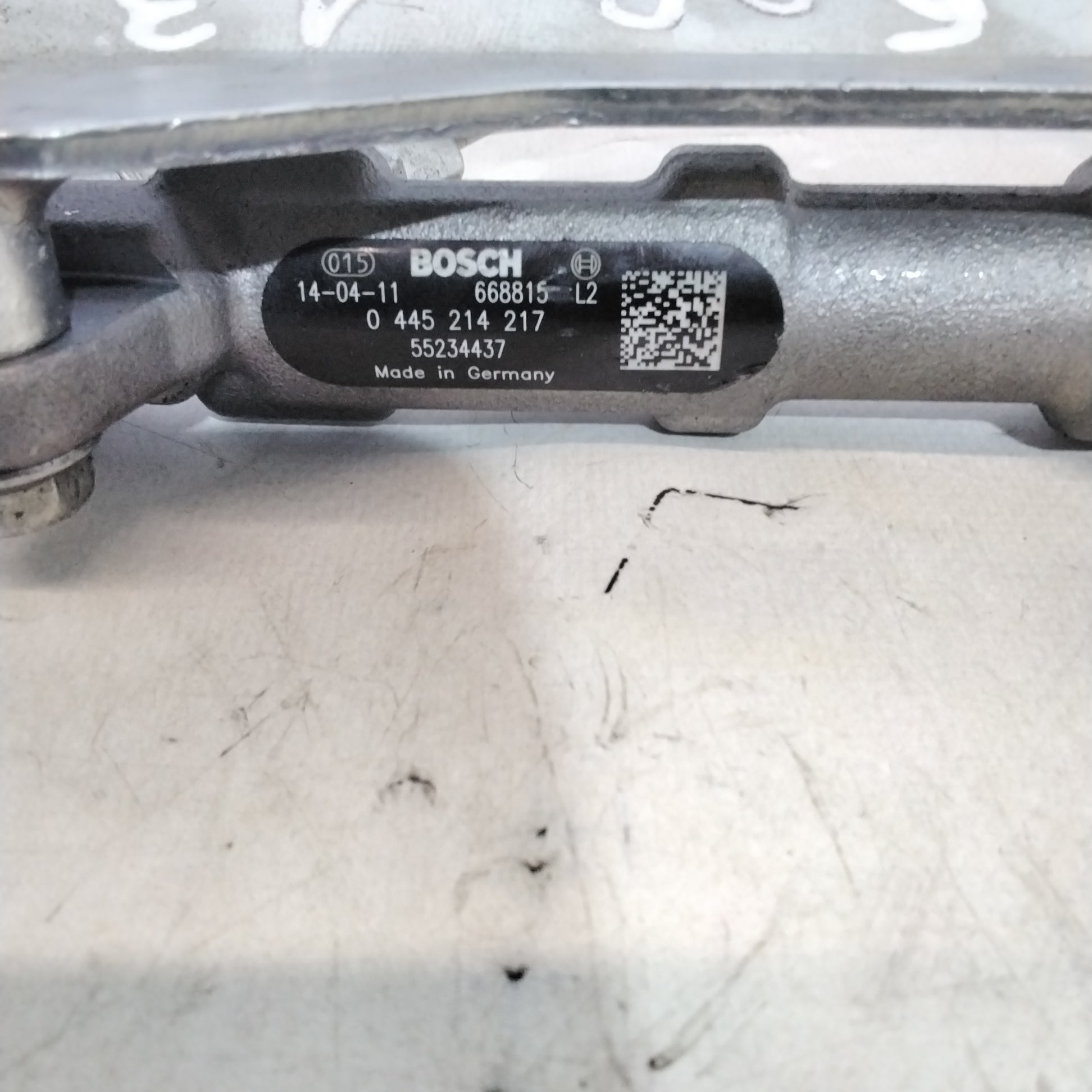 Flauto iniettore fiat 500 1.3 multijet anno 2011 codice:0445214217