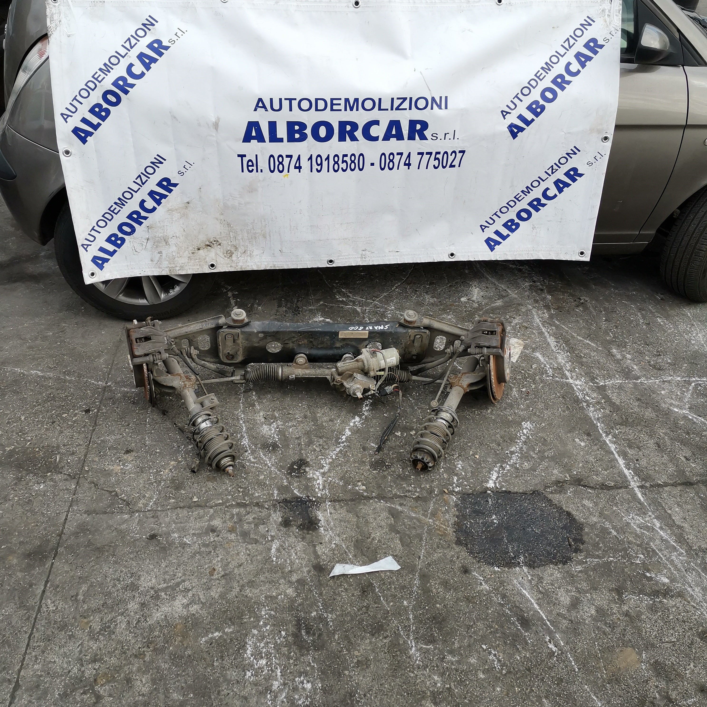 Puente eje delantero Smart 800 año 2003-2004