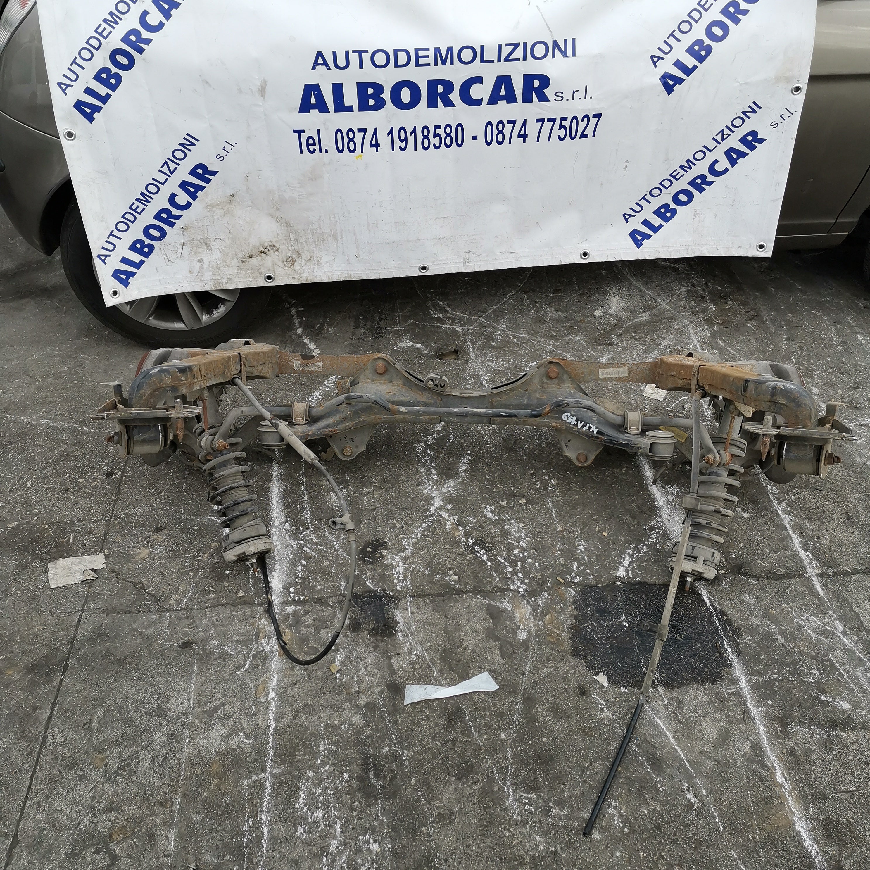 eje trasero alfa romeo 159 1.9 jtd año 2006-2007