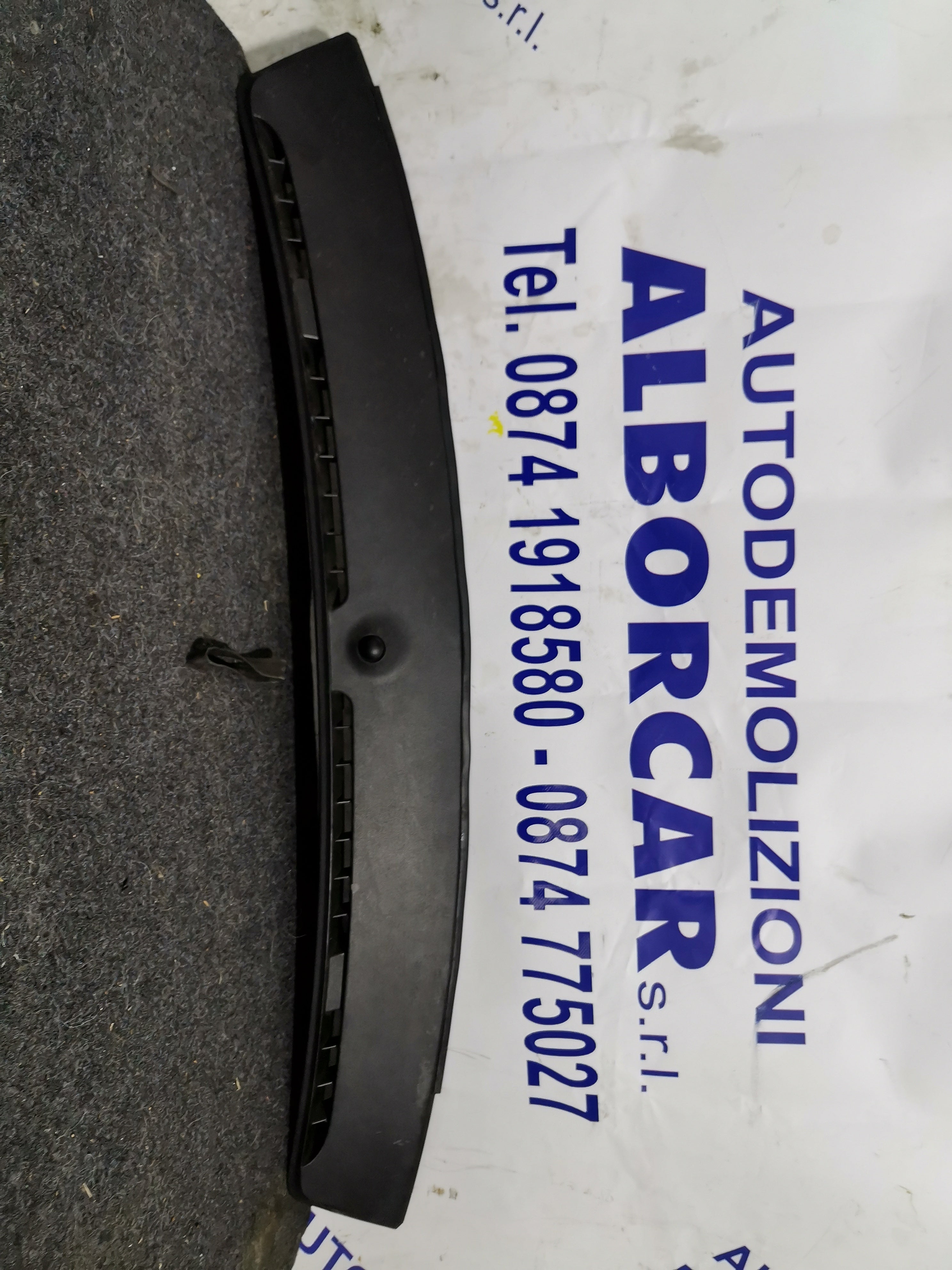 rivestimento superiore cruscotto sbrinatore parabrezza fiat grande punto evo 1.2 benzina anno 2011