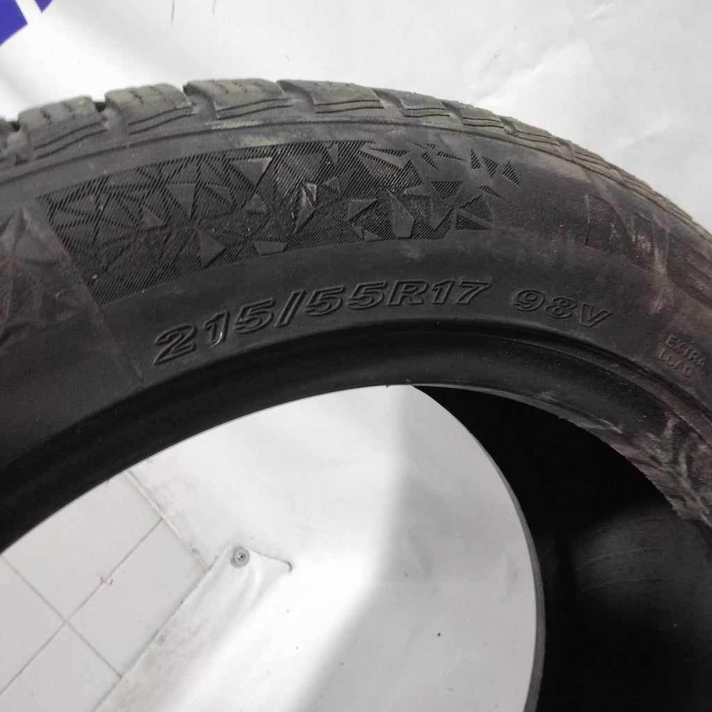 2 winter tires 215/55/17
