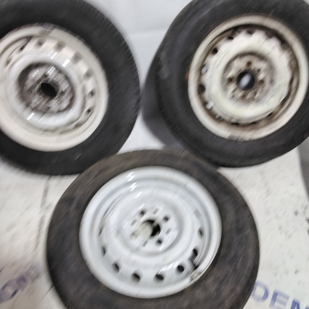 5 cerchi in ferro fiat 124  13 pollici (solo cerchi)