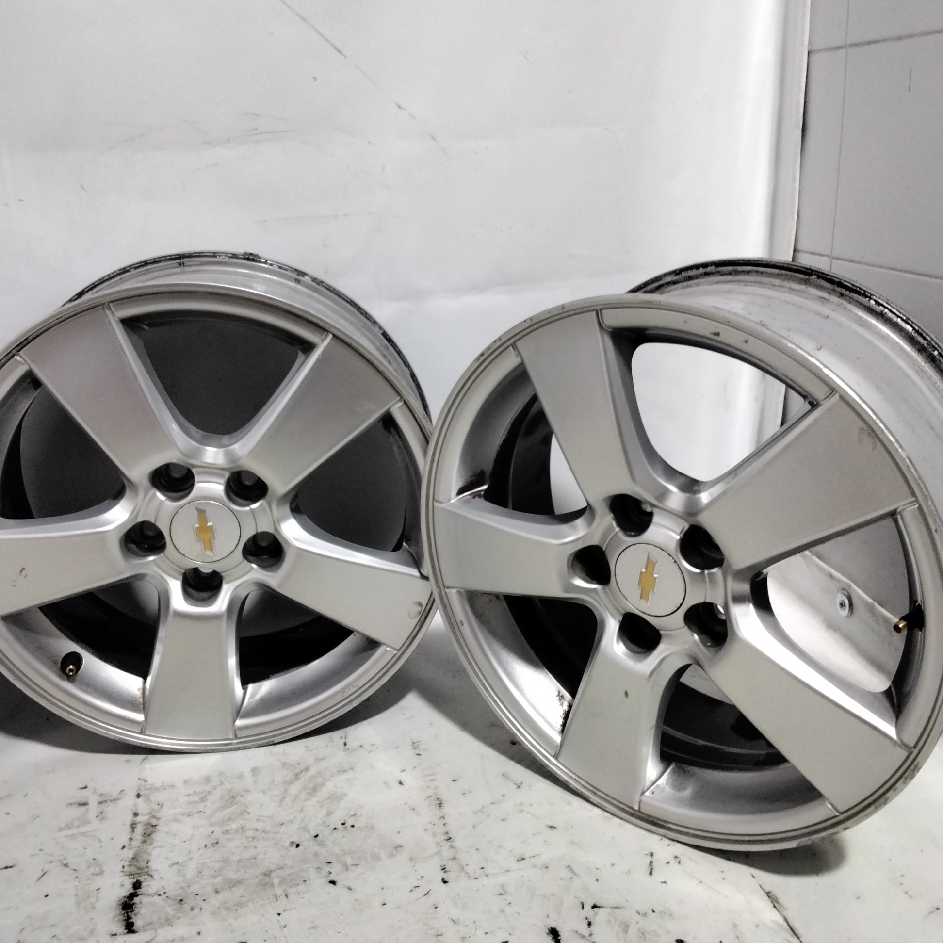 4 cerchi in lega 5 fori chevrolet cruze 16 pollici anno 2010