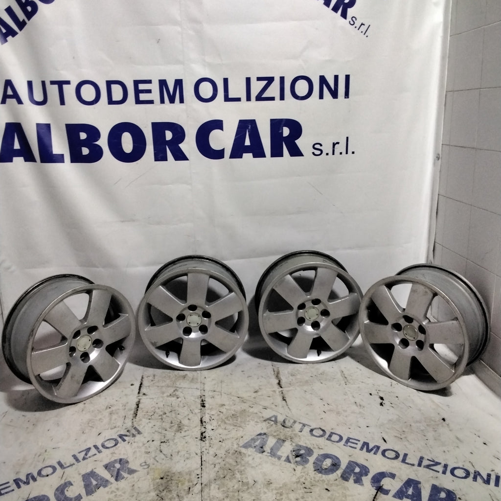 4 cerchi in lega skoda 5 fori 15 pollici anno 2002
