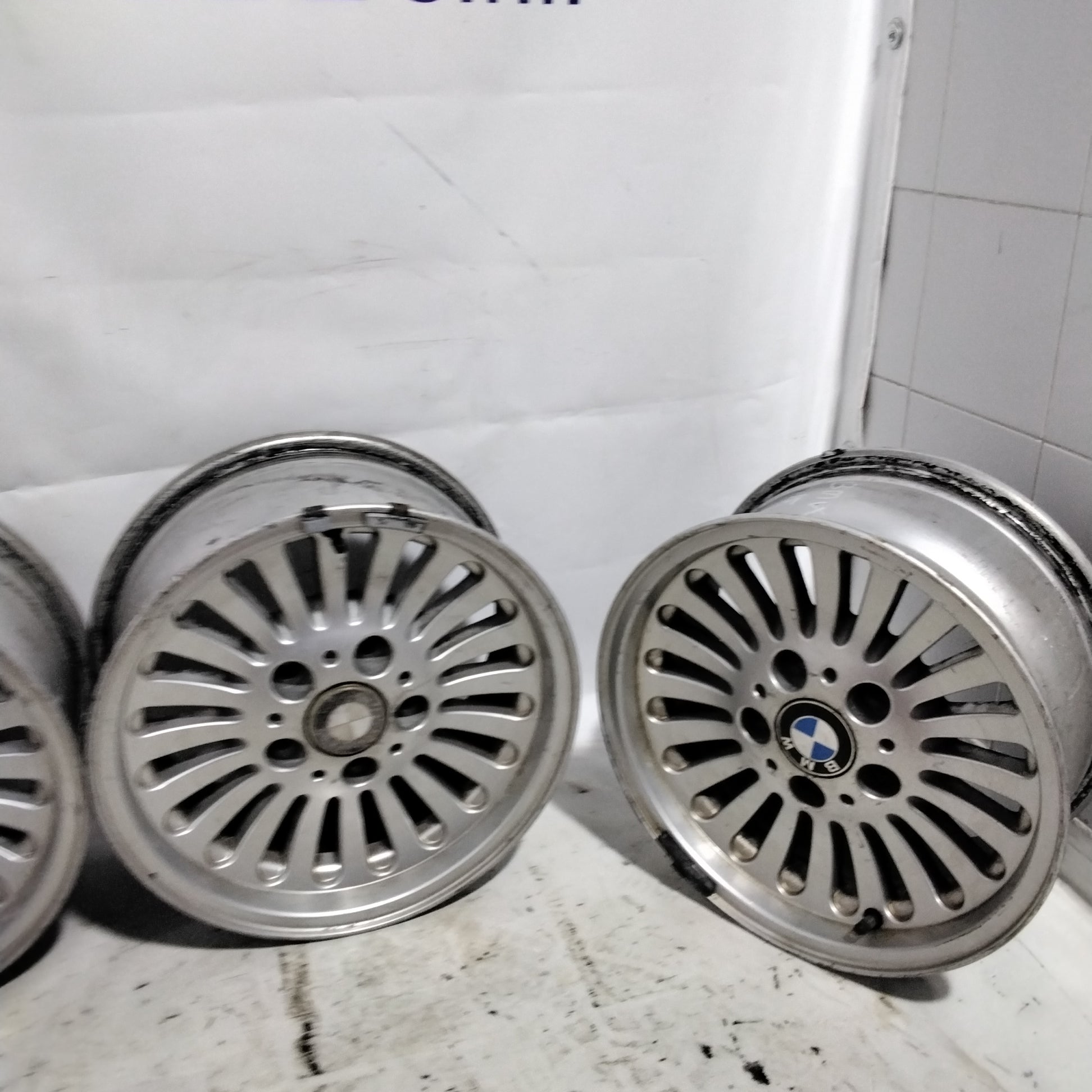 4 Cerchi in lega 5 fori BMW 15  pollici