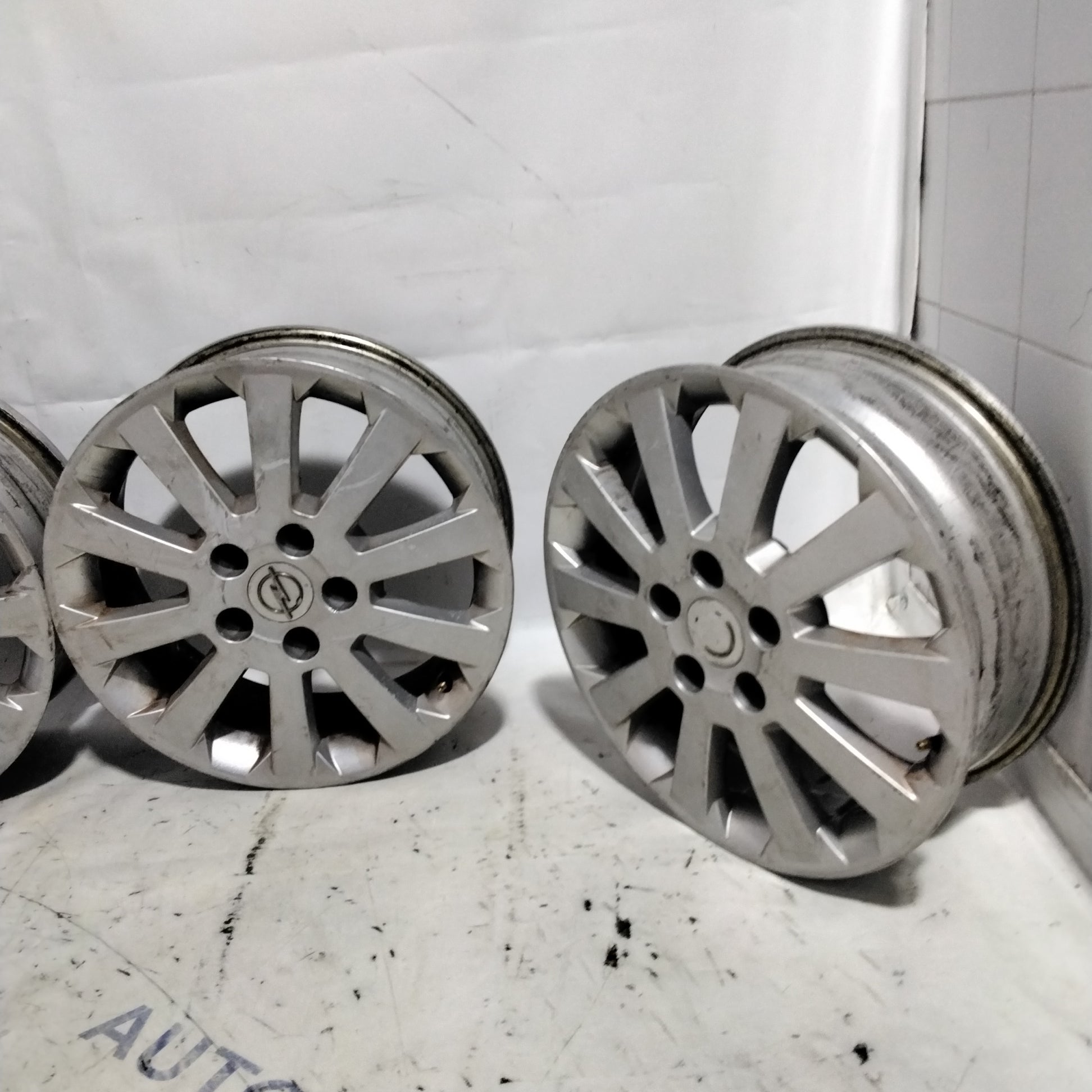 4 cerchi in lega 5 fori opel 16 pollici