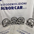 4 cerchi in lega 4 fori peugeot 14 pollici