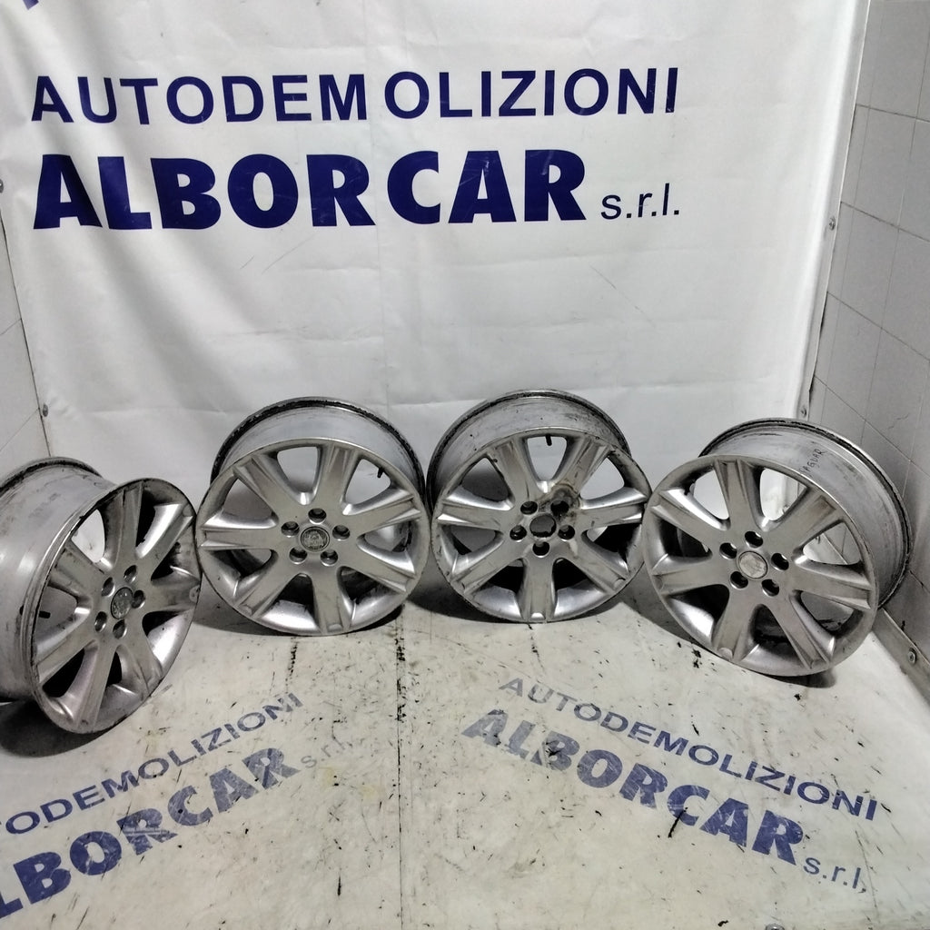 4 cerchi in lega 5 fori Jaguar 17 pollici