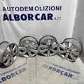 4 cerchi in lega 5 fori Jaguar 17 pollici