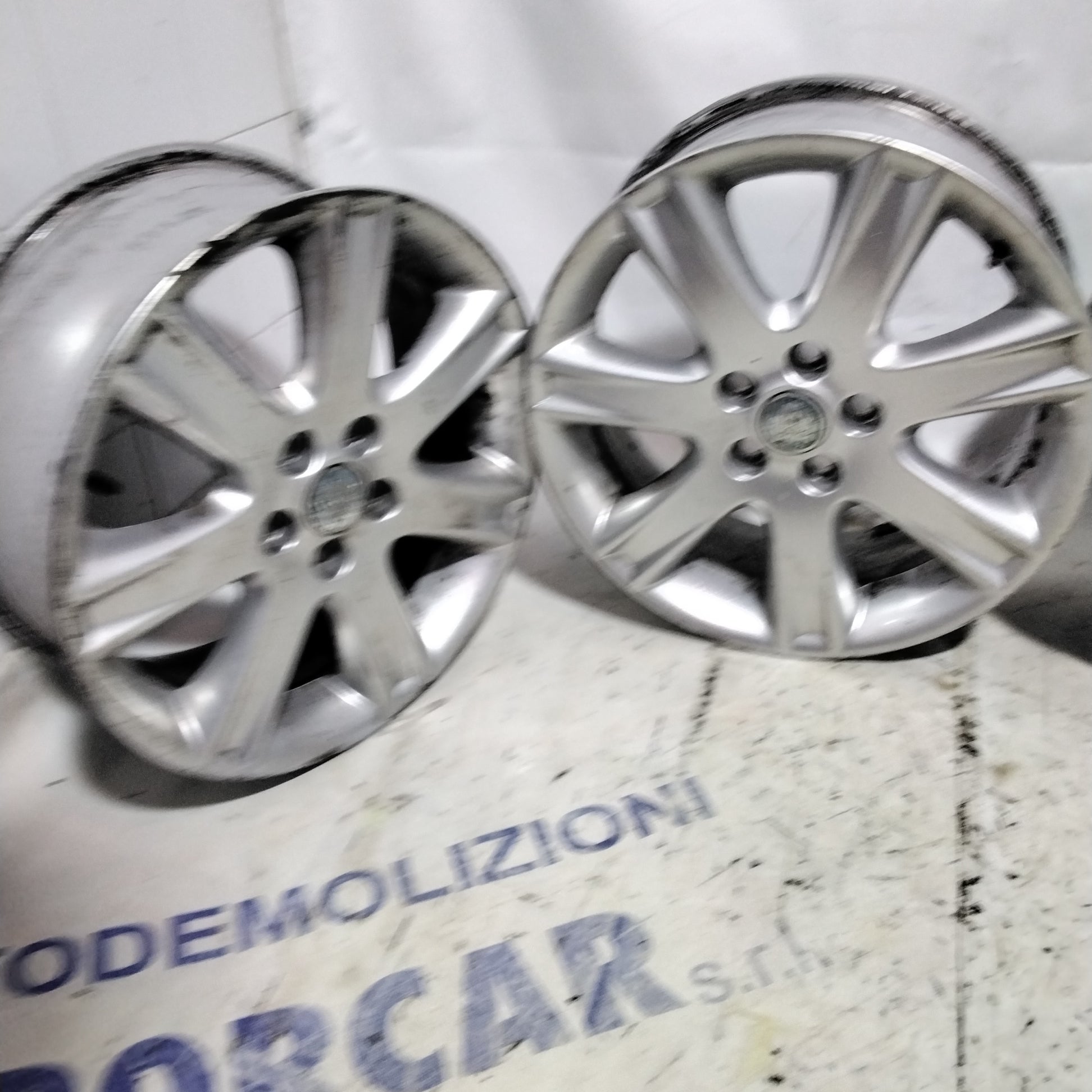 4 cerchi in lega 5 fori Jaguar 17 pollici