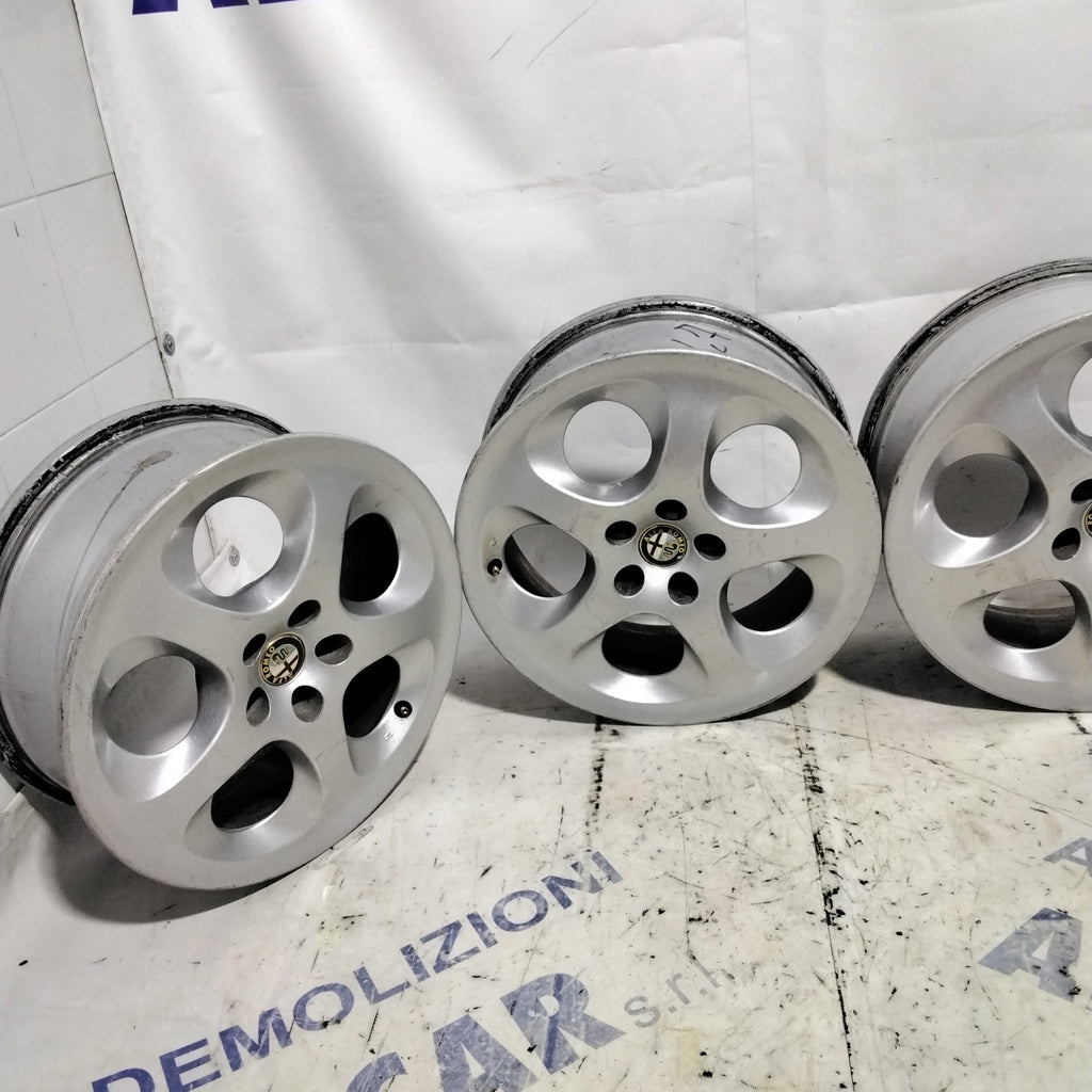 4 cerchi in lega 5 fori ALFA ROMEO 147 16 pollici anno 2006