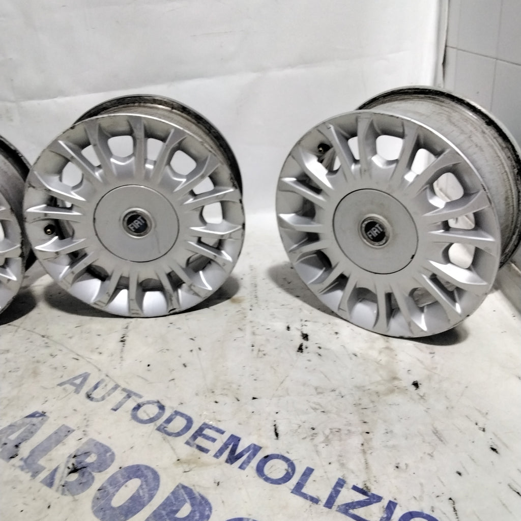 4 cerchi in lega 4 fori FIAT 14 pollici