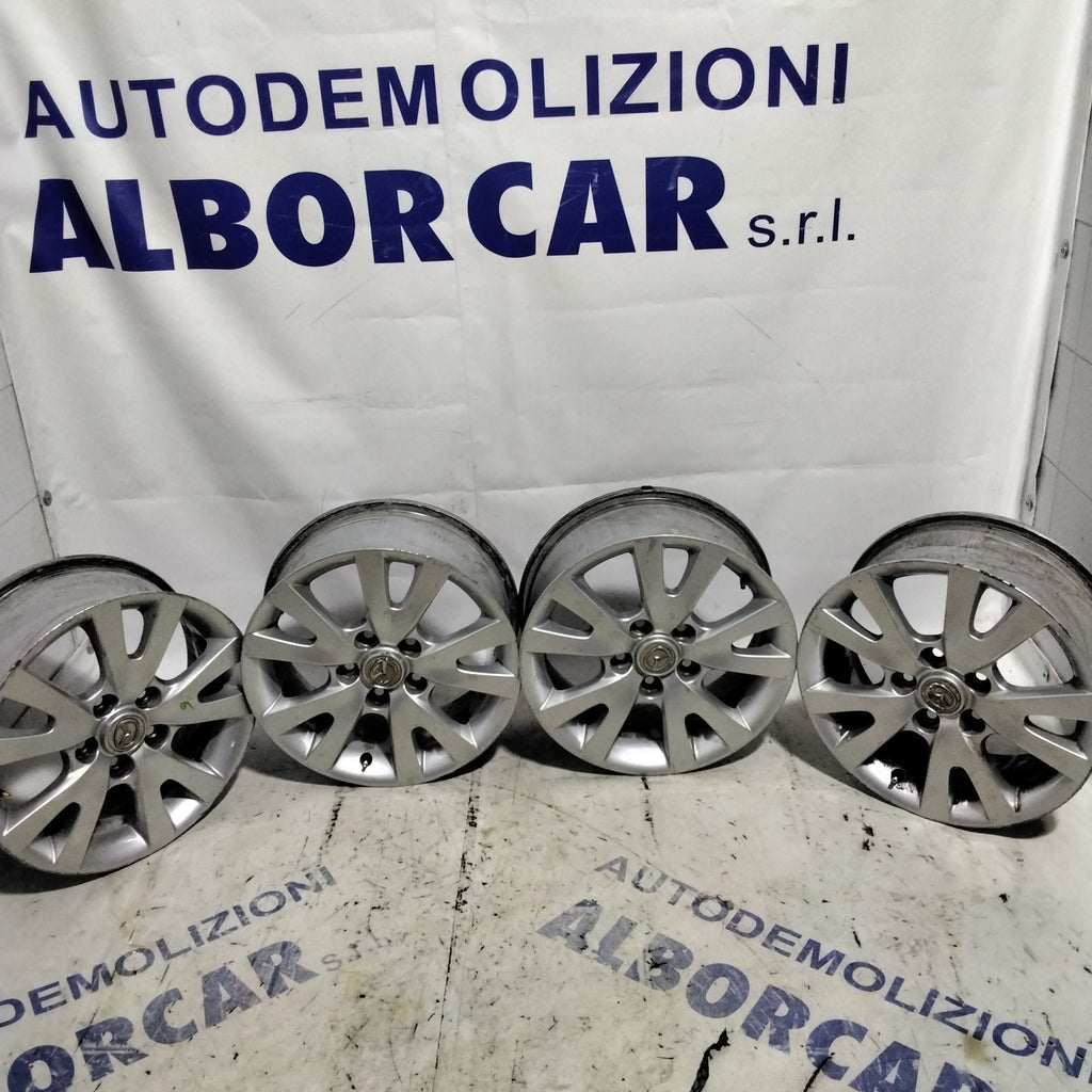 4 cerchi in lega 5 fori MAZDA 16 pollici