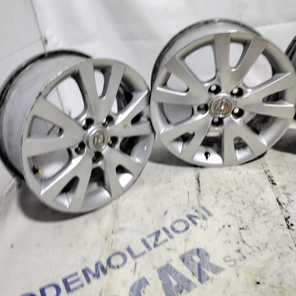 4 cerchi in lega 5 fori MAZDA 16 pollici