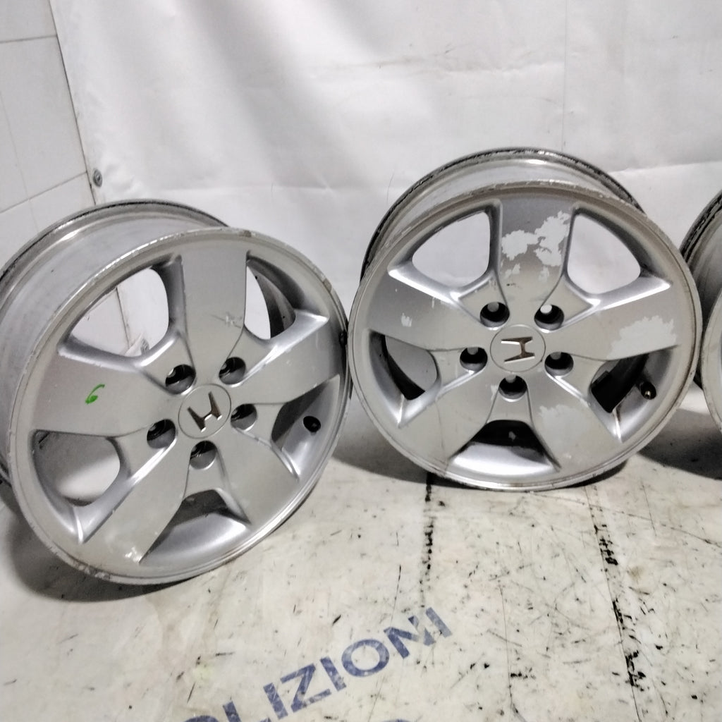 4 cerchi in lega 5 fori HONDA 16 pollici