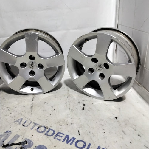 4 alloy wheels 4 holes Peugeot 207 16 inch