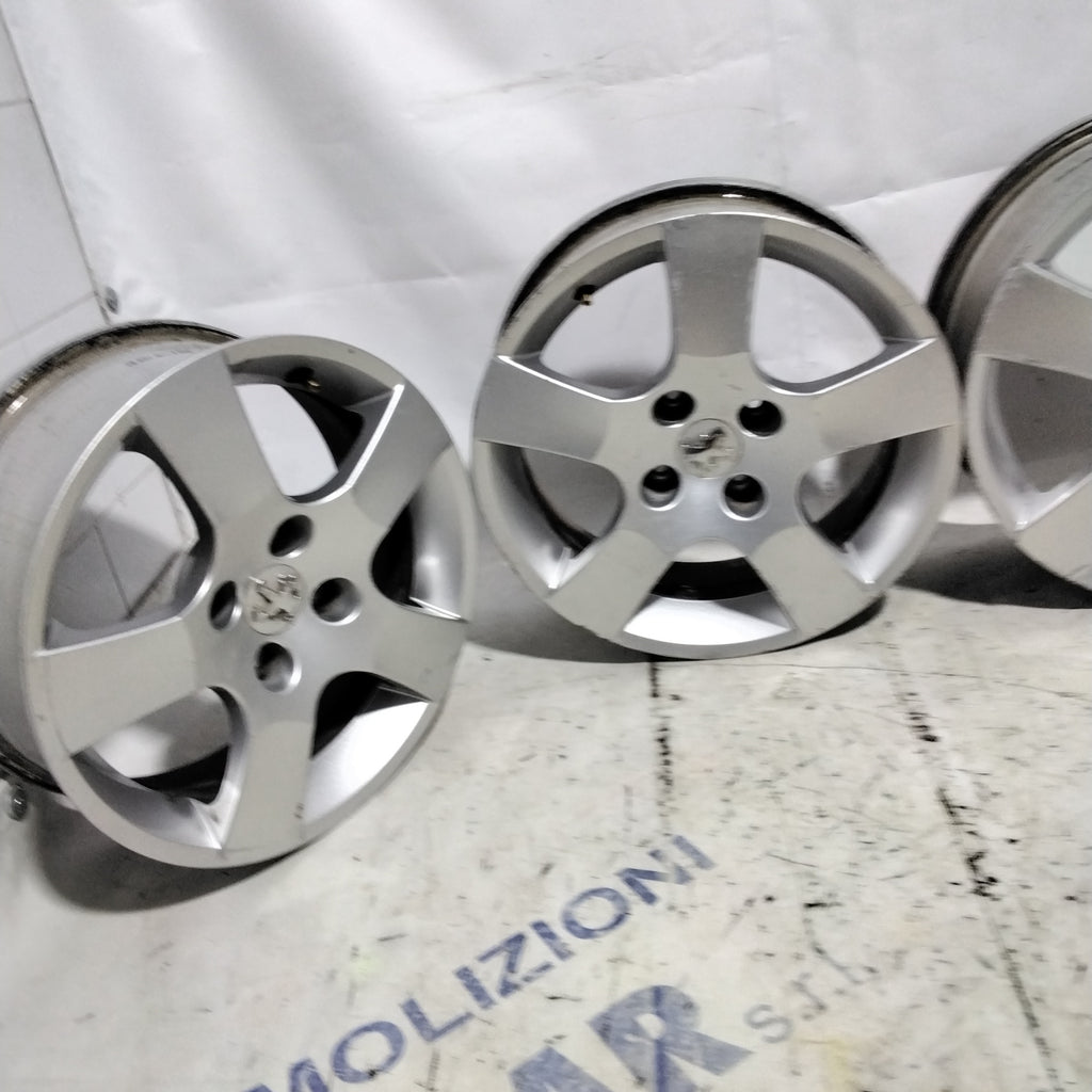 4 cerchi in lega 4 fori Peugeot 207 16 pollici